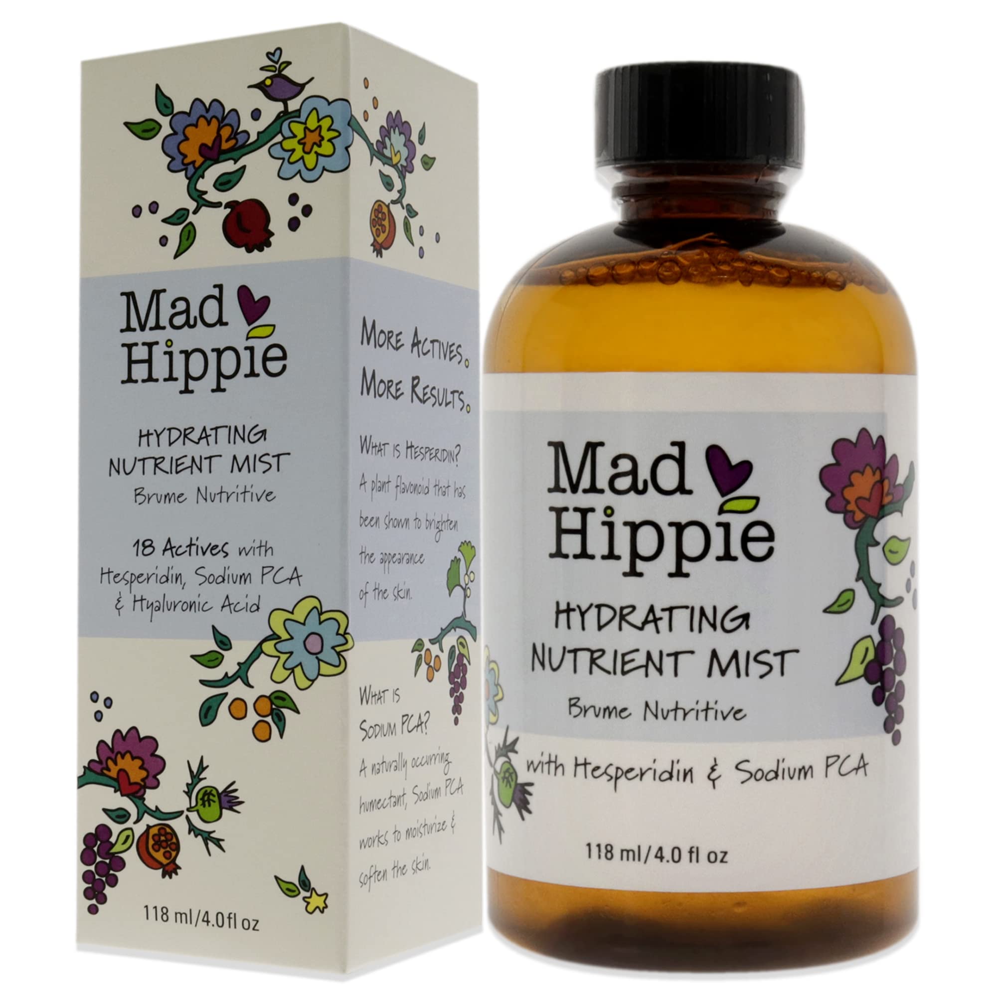 Mad Hippie Vitamin C Toning Mist – Skin-Brightening Toner for Face, Vitamin C Facial Mist Hydrating Spray, 4 Oz + Skin Care Pillow Pack (Pack of 2) 5
