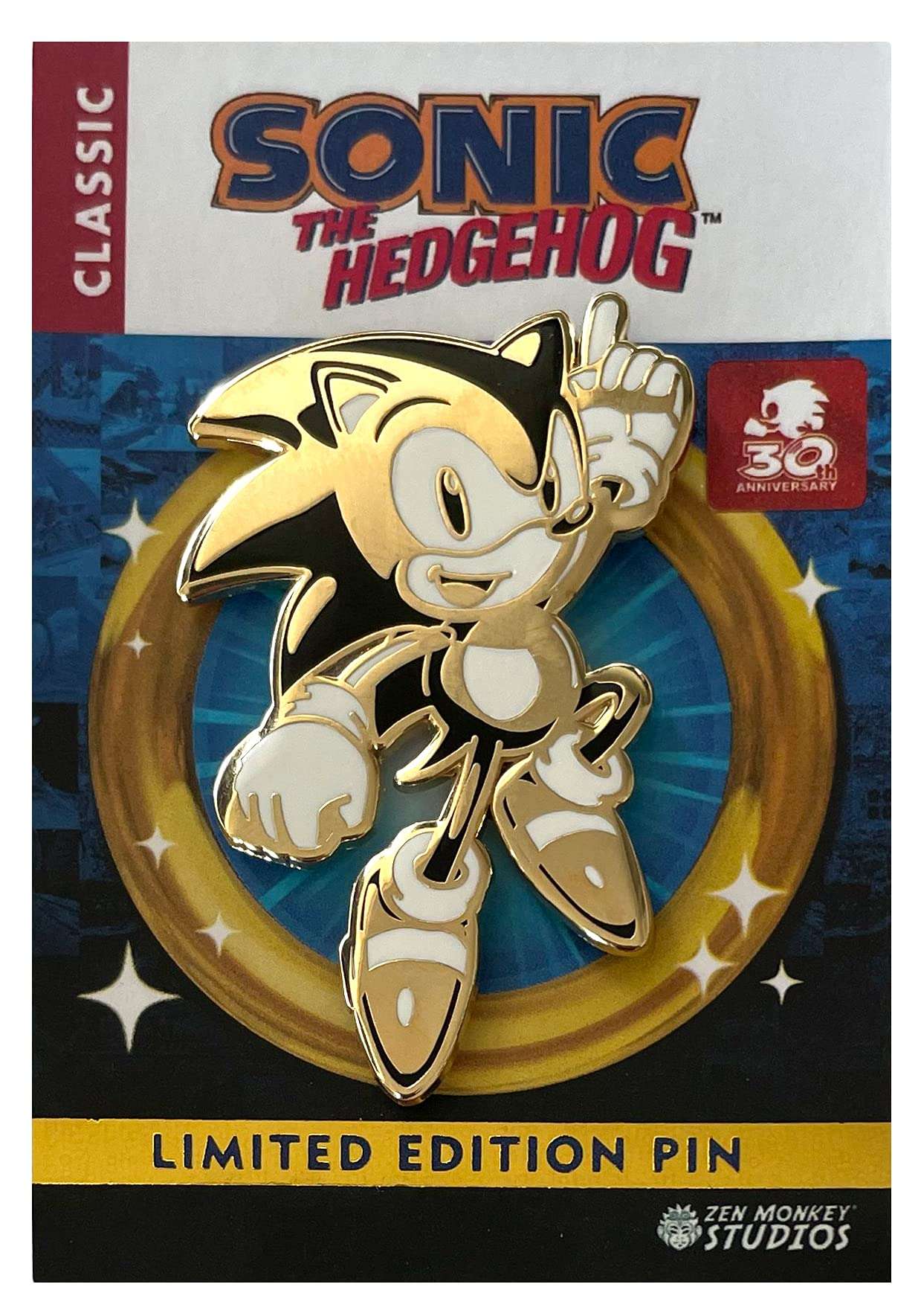 Sonic Mania - 30th Anniversary Limited Edition Pin 3