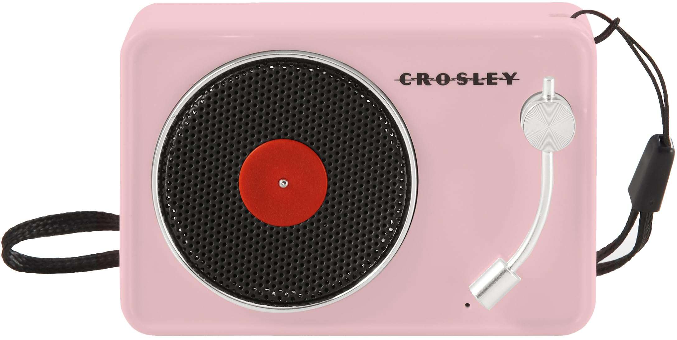 Crosley CR3029A-PI Portable Mini Turntable Bluetooth Speaker, Pink 3