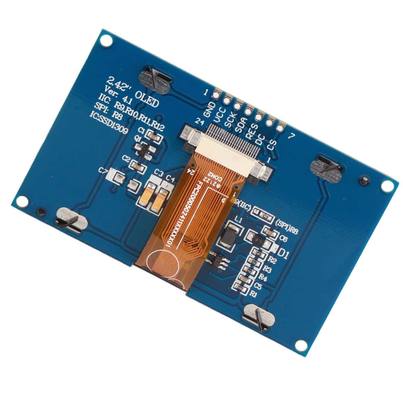 oceanside OLED Display, 2.42in Module Liquid Crystal Screen for Industrial Using 4