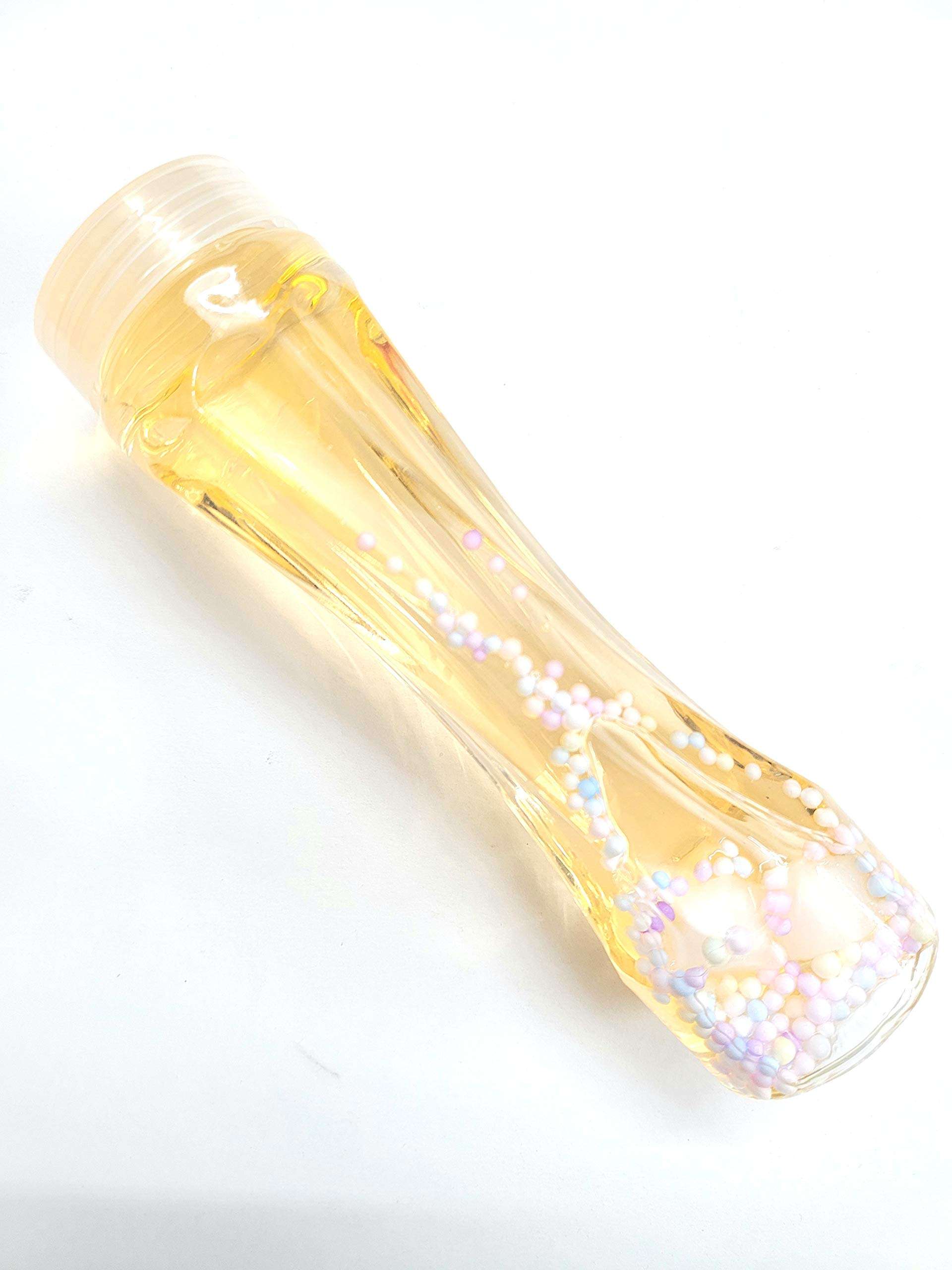 Paaroots Pack of 2 Pcs Ice- Cubes Bottle Slime Putty Toy Designer Crystal Colorful Sparkling Glittery Slime for Kids 3