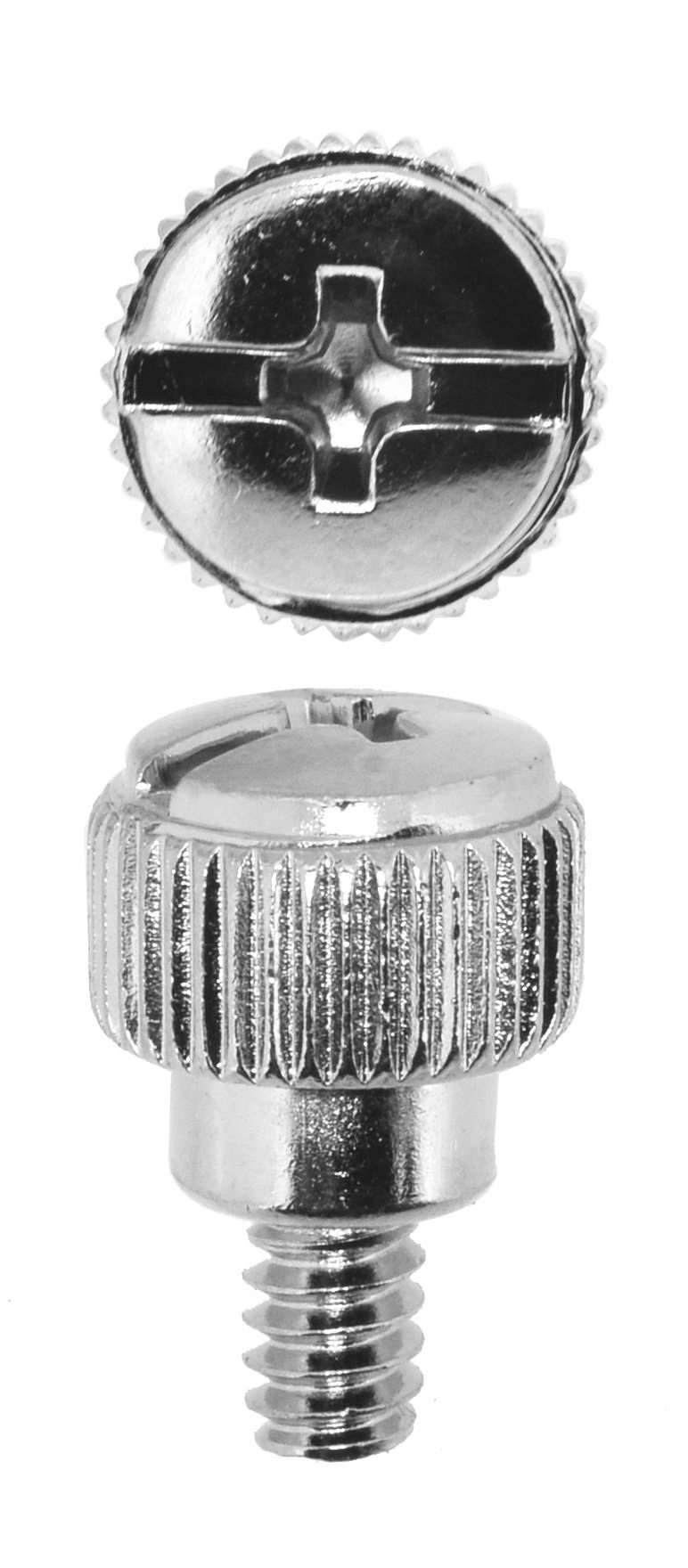 Mudra Crafts Silver Desktop PC Computer Building Case 6-32 Repair Mounting Thumb Screw Assortment Kit, 100 PCs 2