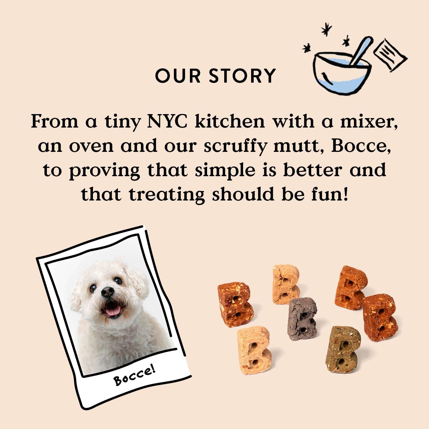 Bocce's Bakery Bac’n Nutty All-Natural Soft & Chewy Dog Treats – PB + Bacon Flavored Wheat-Free Everyday Dog Wellness Cookies – Made with Limited Real Ingredients and Baked in The USA (12 oz Bag) 6