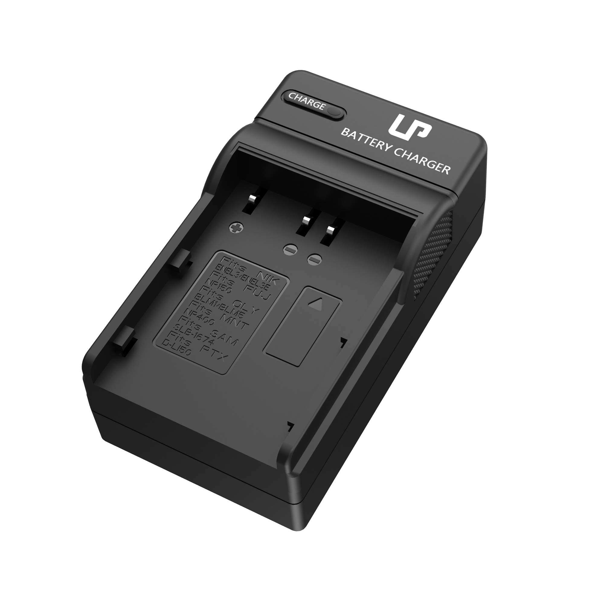 EN-EL3e LP Battery Charger for Nikon EN-EL3e, EL3, EL3a, Compatible with Nikon D50, D70, D70s, D80, D90, D100, D200, D300, D300s, D700 Digital SLR Cameras, Replacement for MH-18, MH-18a, MH-19 Charger 1
