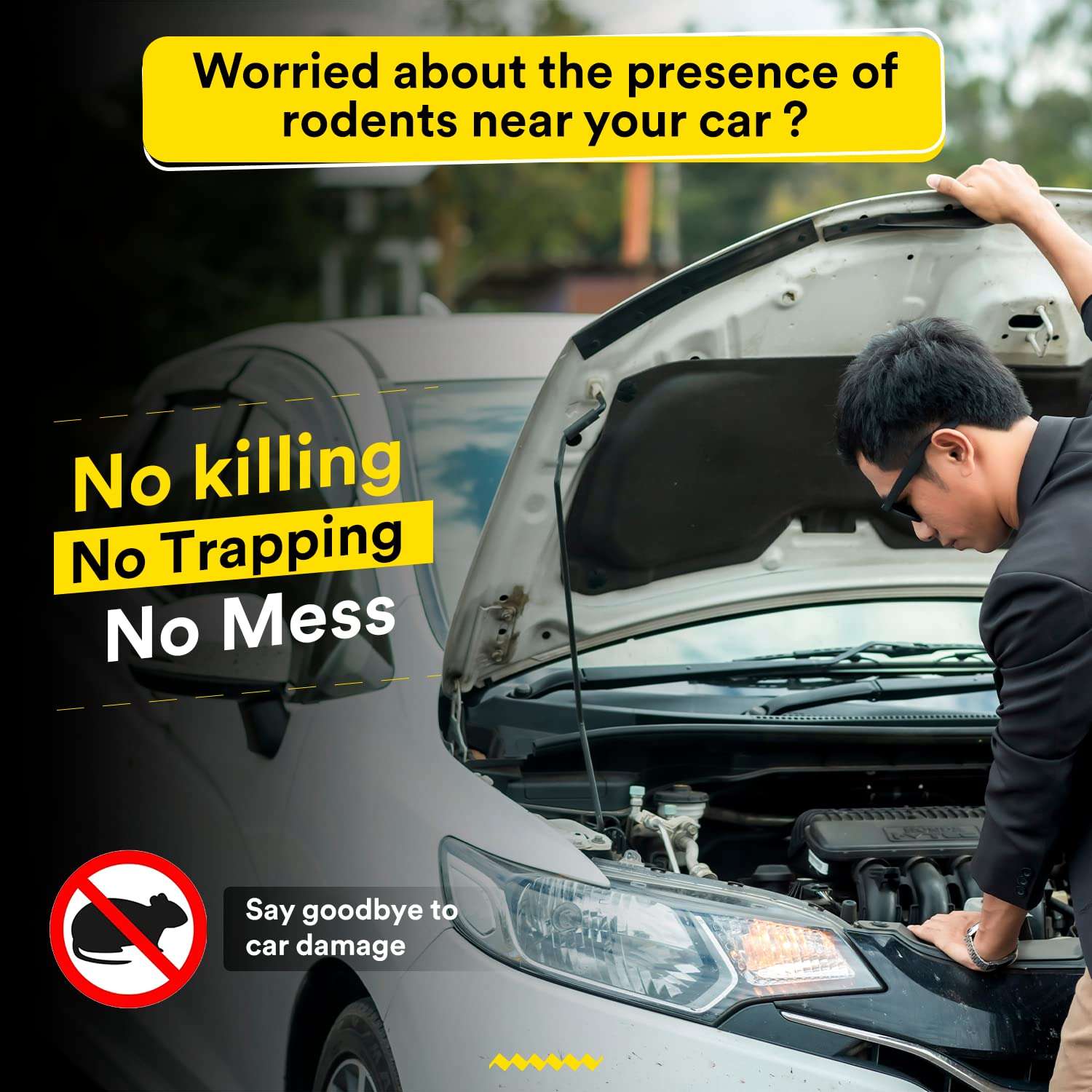 3M Rodent Repellent Coating, 250 g| Rat Protection for Engine Parts and Wires | Long-Lasting Effect 4