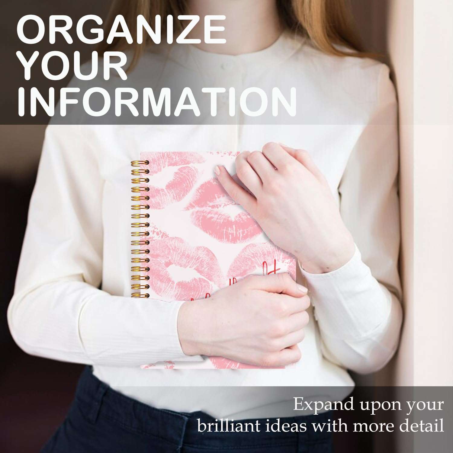 SNNDER Subject Notebooks, notebook for work, teacher, workers, gift for women, 131 6