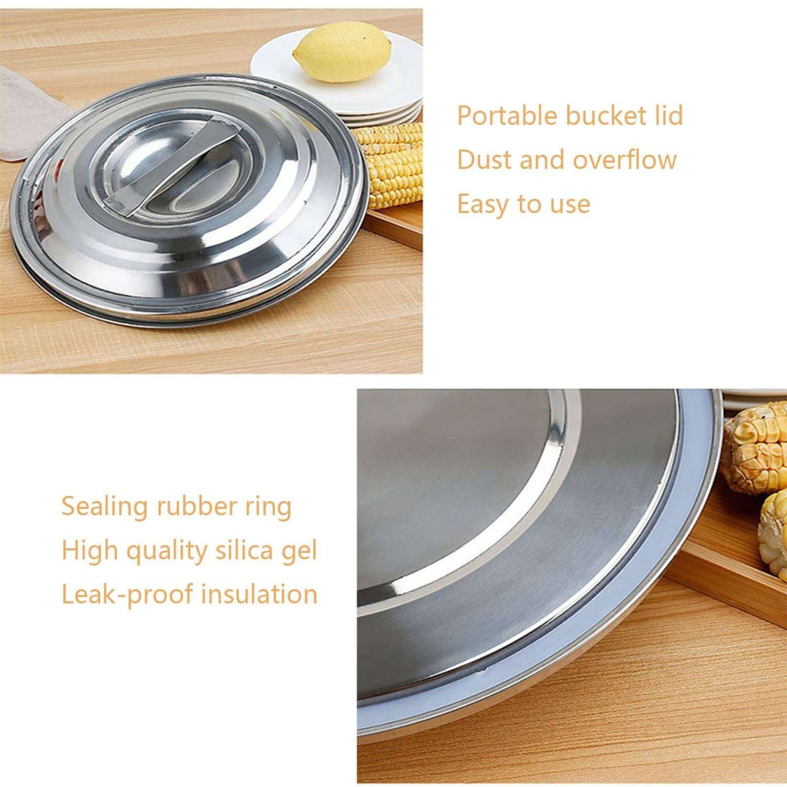 Stainless Steel Insulation Barrel, Insulated Beverage Dispenser, Stainless Steel Thermos Container with Spigot, Hot and Cold Insulation for Tea, Water, Coffee, Iced Drinks 5