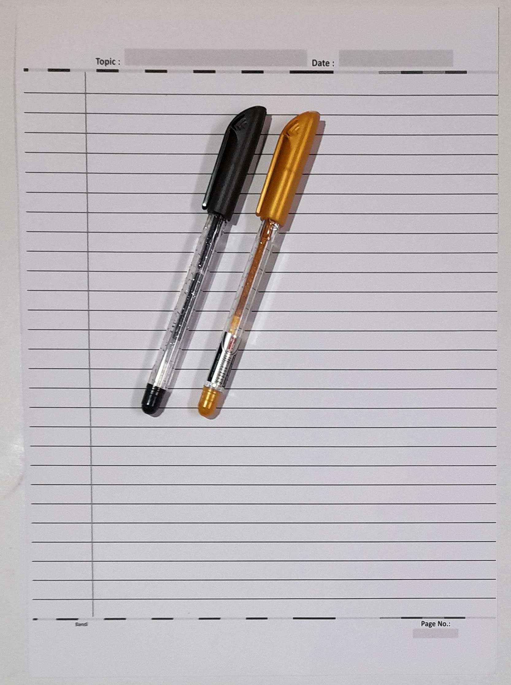 Ditya Crafts A4 Size GSM 120 Single Sided Ruled Project Paper, Notebook, Project, Assignment, Practical, Homework, Office Work Papers Included White Pages (Set of 100 Papers White) 3