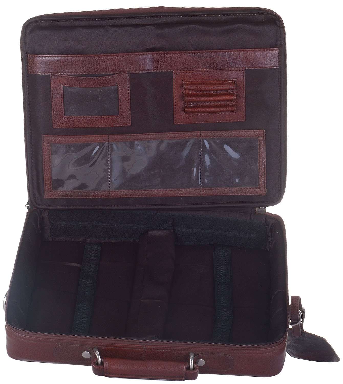 Leatherman Leather Brown Laptop Bag 6