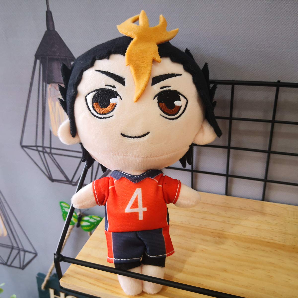 Anime Haikyuu Plush Toys, 7.8"/20cm,Cute Stuffed Doll Oikawa Plushie for Kids Gift,Home Room Decorations（N4-Yu Nishinoya） 5