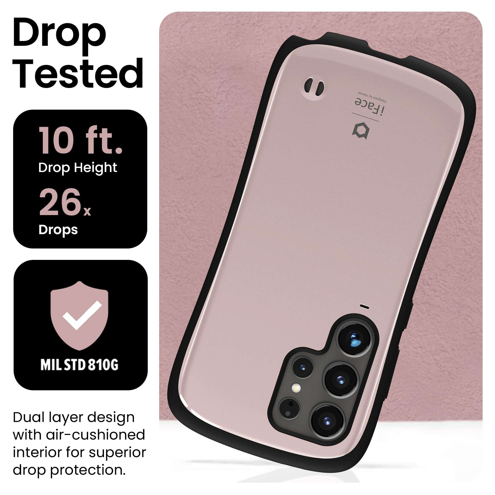 Samsung Galaxy S24 Ultra First Class Case [Rose Gold] + Samsung Galaxy Buds 2 Pro Case [Rose Gold] Bundle 4