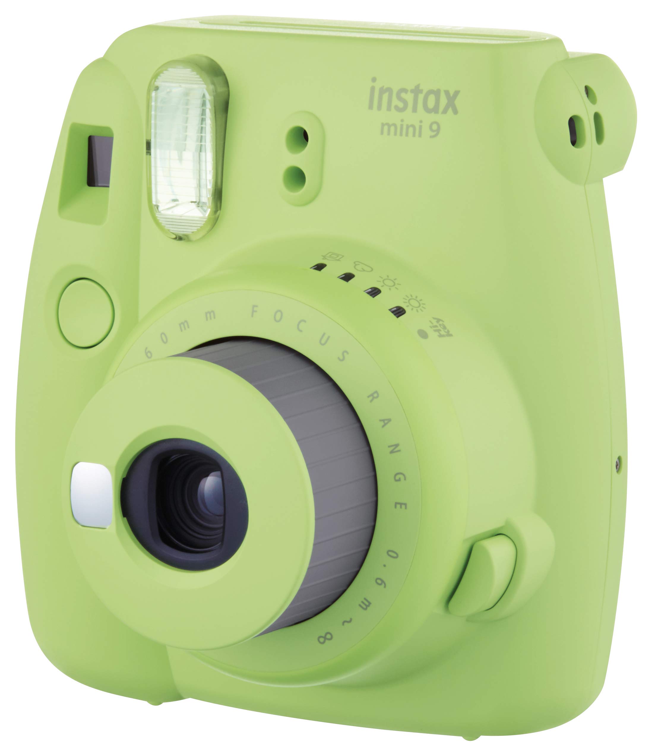 Fujifilm Instax Mini 9 Instant Camera (Lime Green) & Instax Mini Rainbow Instant Film (Multi-Color, 10 Photos per Pack) 5
