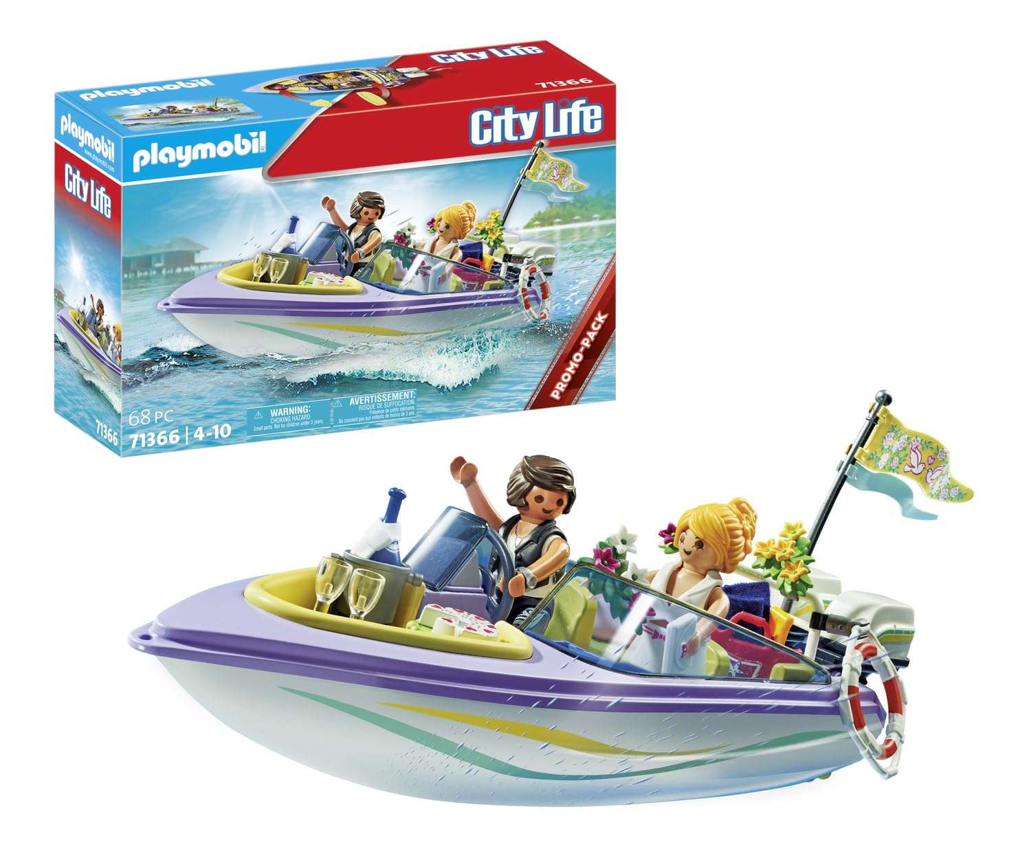 Playmobil Honeymoon Speedboat Trip 1
