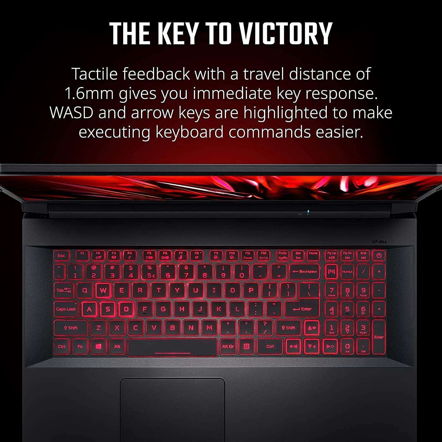 Acer 2022 Newest Nitro 5 Gaming Laptop, 15.6" FHD 144Hz IPS-Display, Intel Core i7-11800H, NVIDIA GeForce RTX 3050 Ti, 16GB DDR4, 1TB SSD, Backlit KB, Killer Wi-Fi 6, Windows 11, Black 5