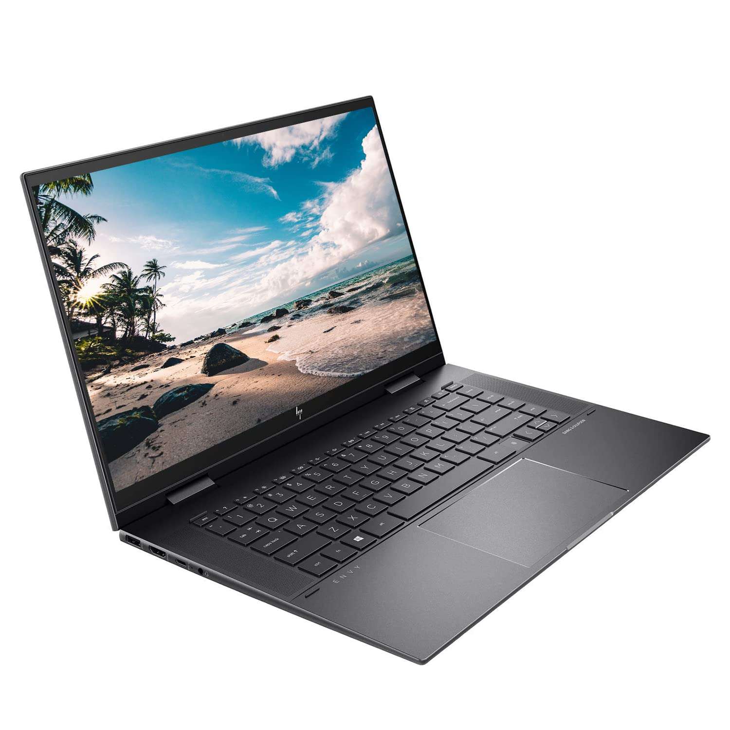 HP Envy x360 2-in-1 Laptop, 15.6" FHD Touchscreen, AMD Ryzen 5 5500U Processor, 32GB RAM, 512GB PCIe SSD, Webcam, SD Card Reader, HDMI, Backlit KB, Wi-Fi 6, Windows 11 Home, Stylus Pen Included 3