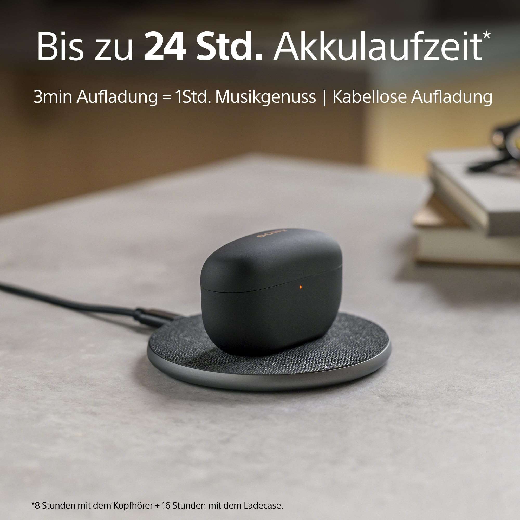 Sony WF-1000XM5 Truly Wireless Noise Canceling Earbuds (Black) 4