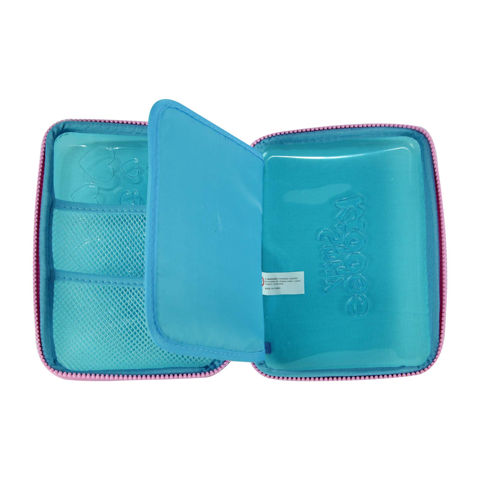 Smily Kiddos | Smily PVC Pencil Case (Light Blue) | Kids & School Pencil Case | School Pencil case | Pencil Case for Boys & Girls | Girls Stylish Pencil Box 6