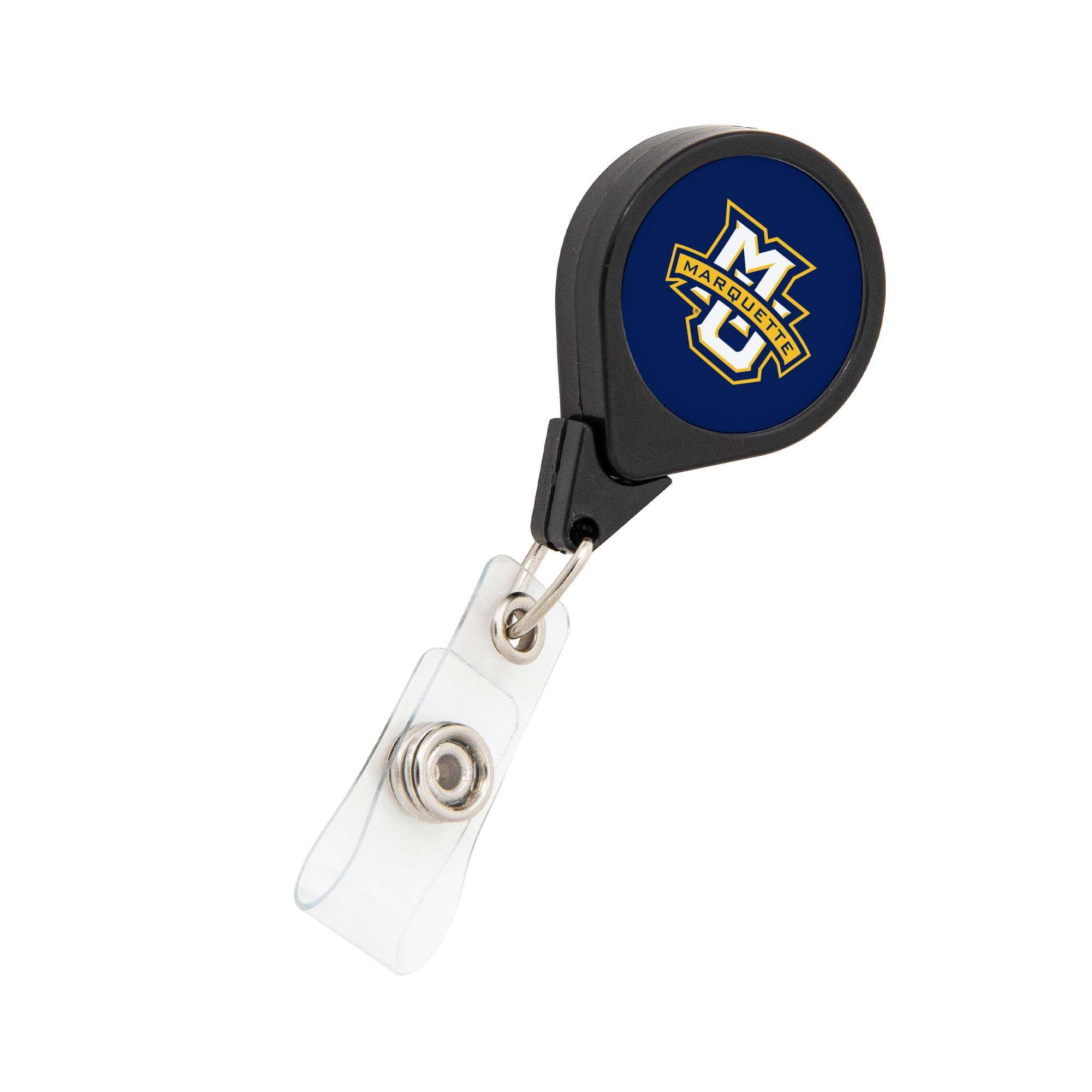 Marquette University Golden Eagles NCAA Retractable Badge Holder Ticket Clip Reel ID 1