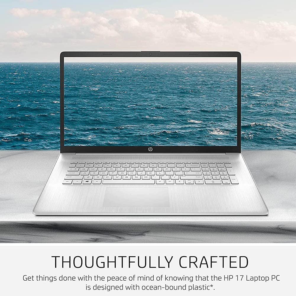 HP Laptops 17 inch Touchscreen 2022| AMD Ryzen 5 5625U| Windows11 Laptop| USB Type-C | Numeric Keypad| Wi-Fi Wireless-AC | Camera | HDMI| Lightweight| with HDMI Cable (32GB RAM | 1TB PCIe SSD) 6