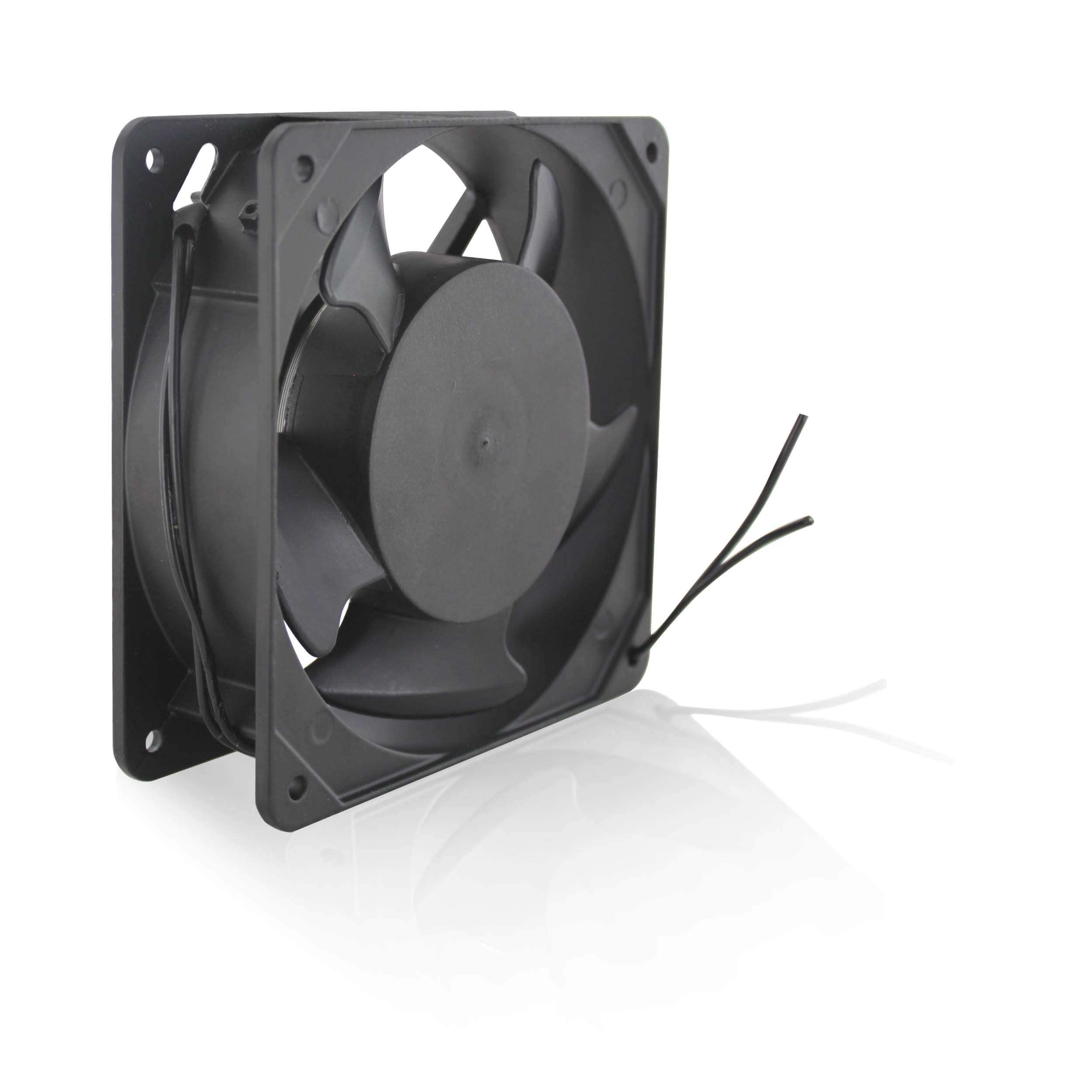 MIYAKO 12V DC CPU Cooling Fan Super Silent 2200 RPM 7 Blades 4.75” x 4.75” x 1” inches 0.25A Ideal for Computer Cases, 3D Printers and Radiators (FA-116) 4