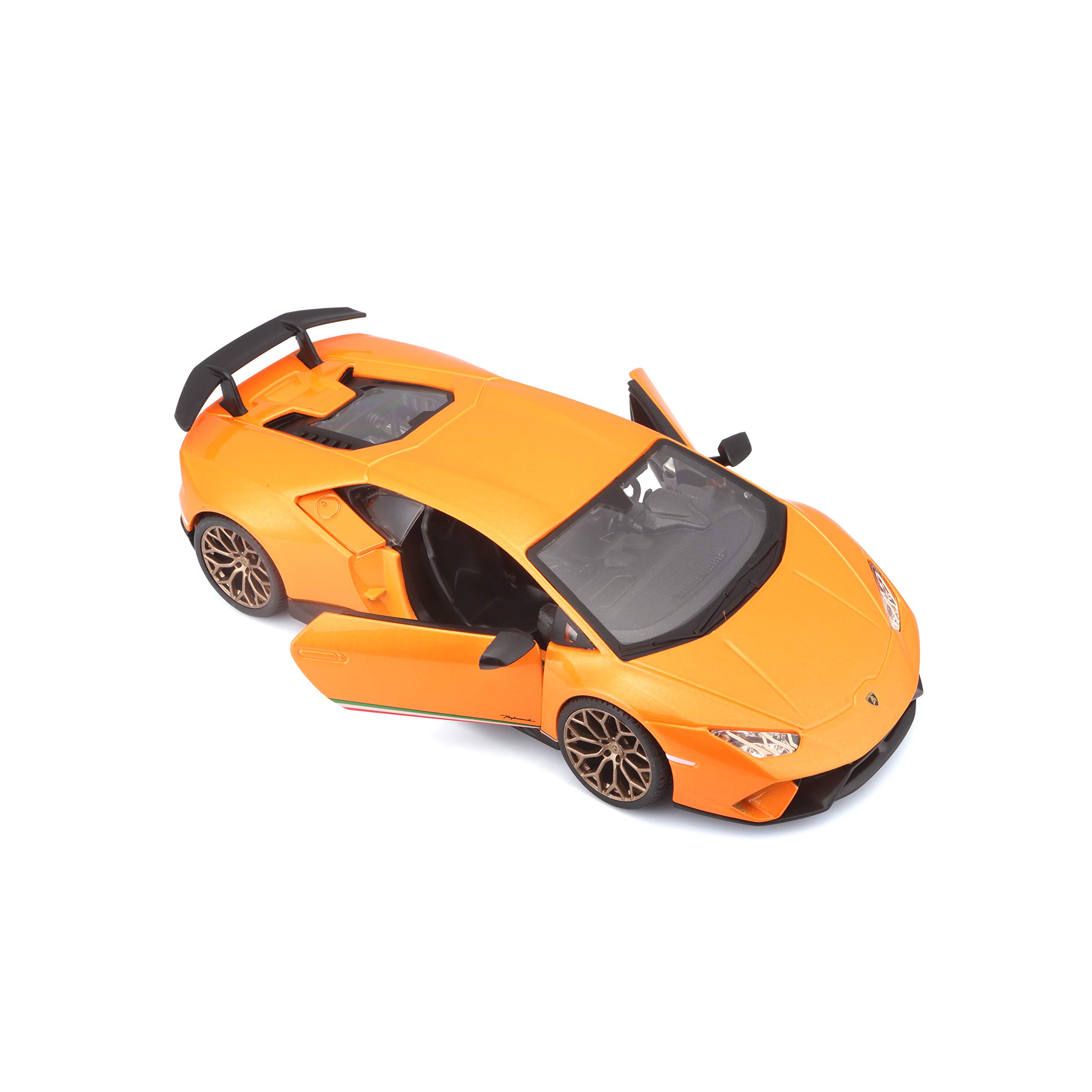 Bburago Lamborghini Huracan Performante, Die Cast, 1: 24 Scale (Metallic Orange) 3