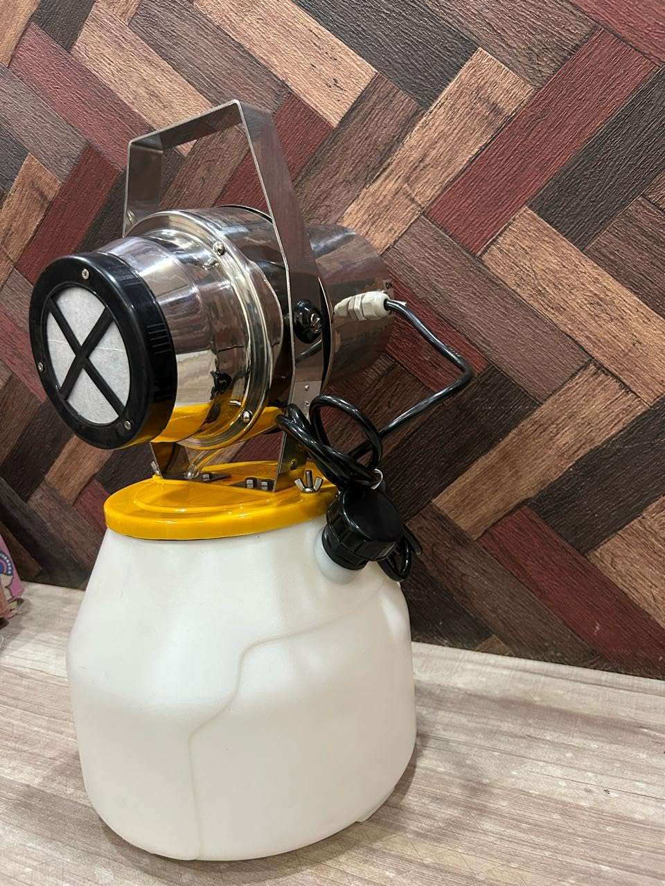 Ethel ULV Fogger Machine with Timer for Fumigation & Sanitization 220V, 500Hz (8 Litre Approx) with Nylon Tank (Rust Free) 6