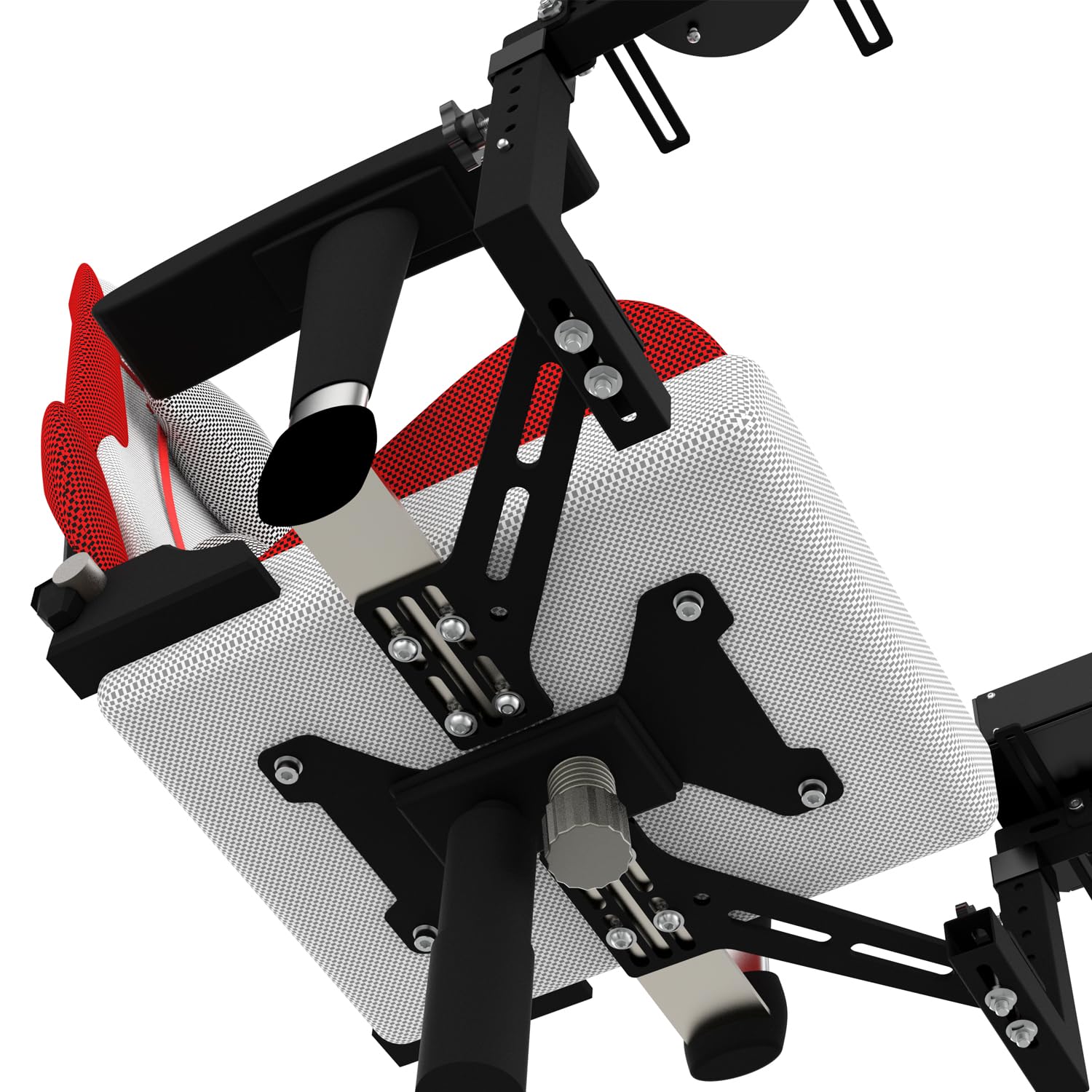 EG STARTS 2 Set Flight Sim Game Joystick Throttle & Hotas Chair Mounts Systems Compatible for Thrustmaster T.16000M FCS, SimTask Farmstick, Hotas Warthog, Logitech X52, X56 Chair Mount 5