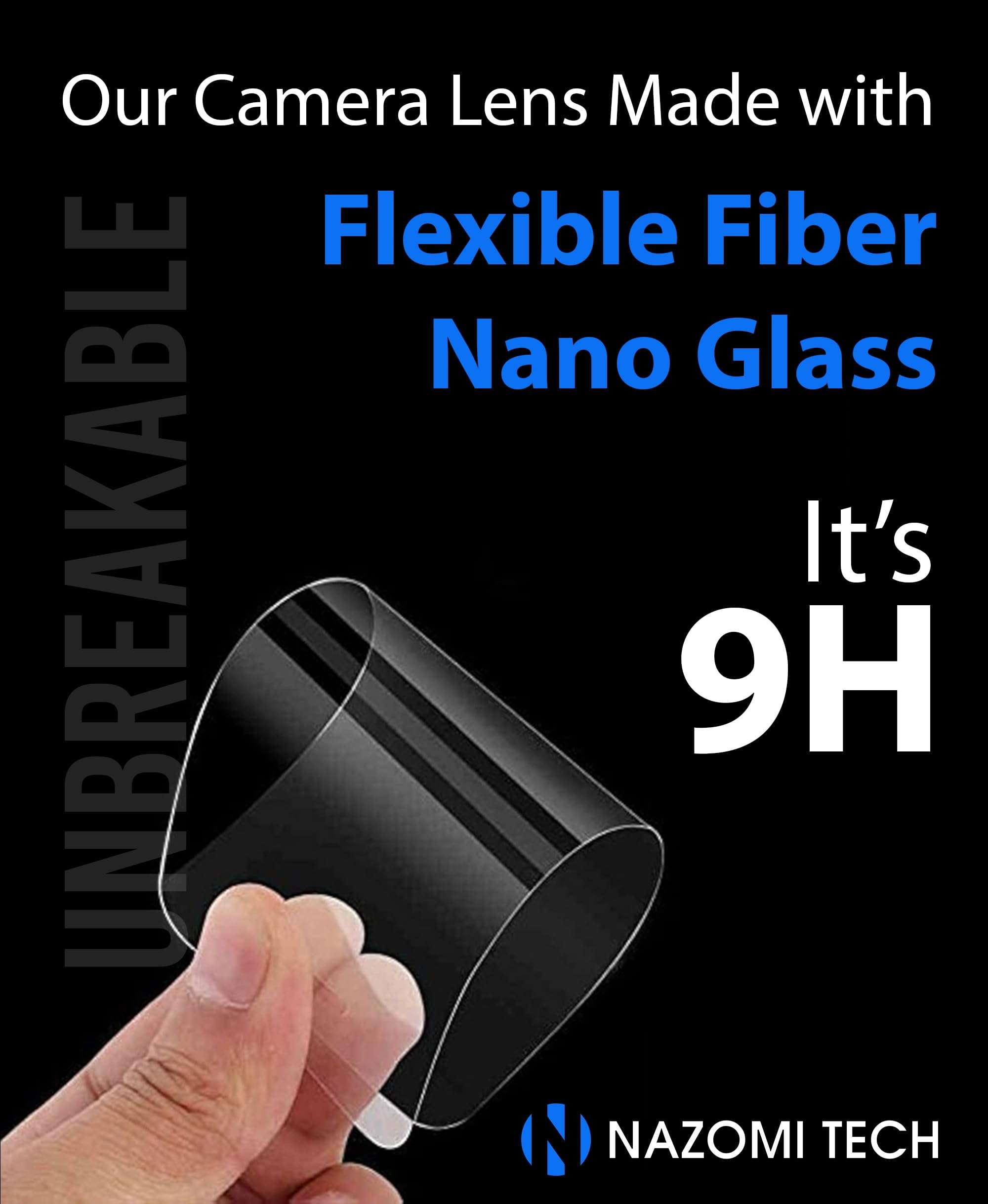 Nazomi Tech For Vivo X200T Back Camera Lens Screen Protector 3D Anti Shock/Anti-Scratch/Clear/Camera Tempered Glass (Pack of 3) 6