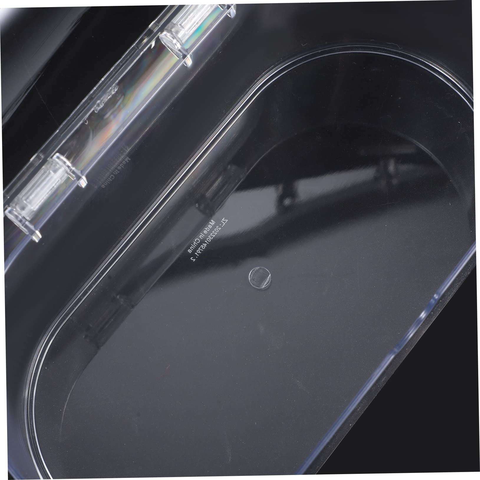 Garneck Transparent Storage Box Clear Pen Holder Makeup Organizer Case Storage Container Skincare Display Case Stationery Holder Acrylic Toiletry Storage Shelf The Pet Office Brush Desktop 4