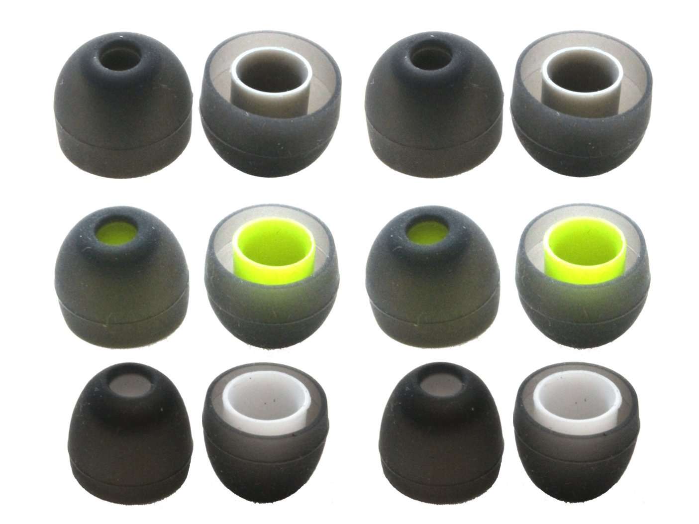 Zotech 6 Pairs of Ear Tips for Jaybird BlueBuds X, X2, X3 & X4 Headphones. (S/M/L) 1