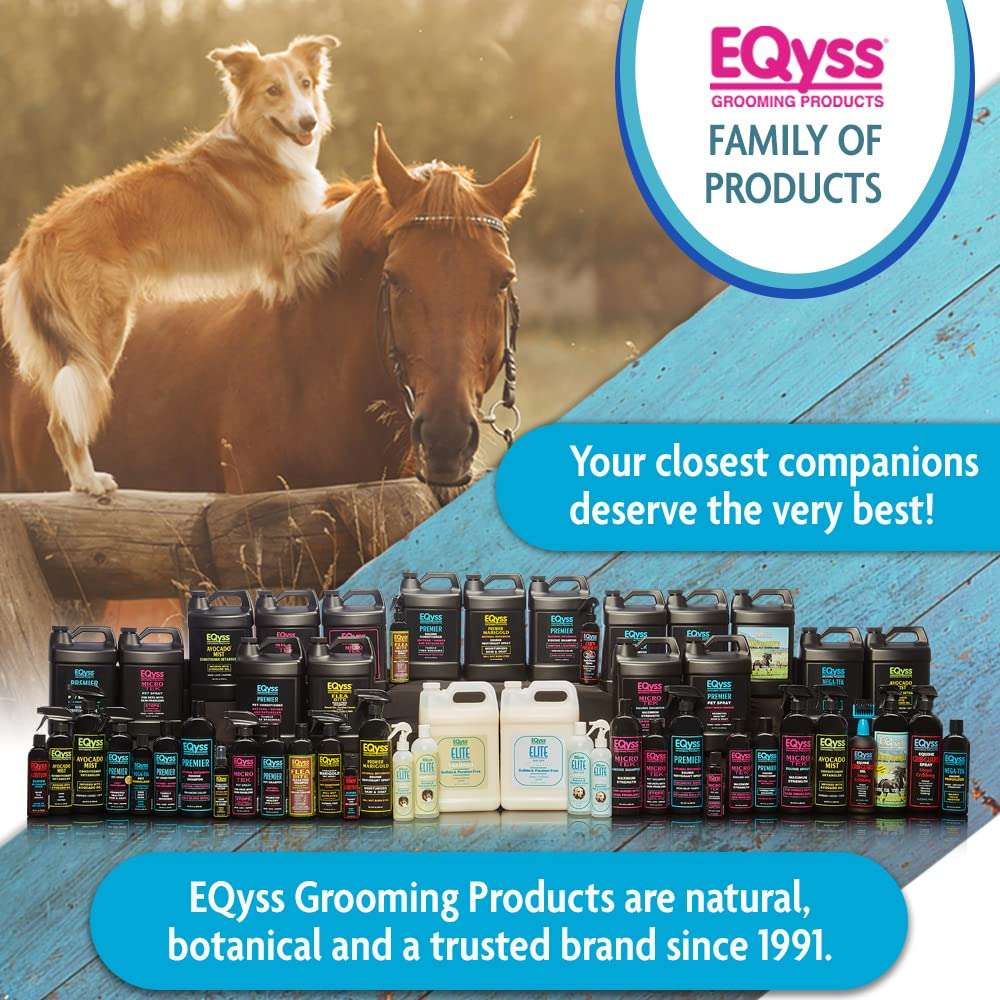 EQyss Premier Equine Conditioner - Moisturize Skin, Detangle Horse's Mane, Tail, & Coat, Add Shine, Tangle-Free Brushing, Minimize Flyaways (16 oz) 6