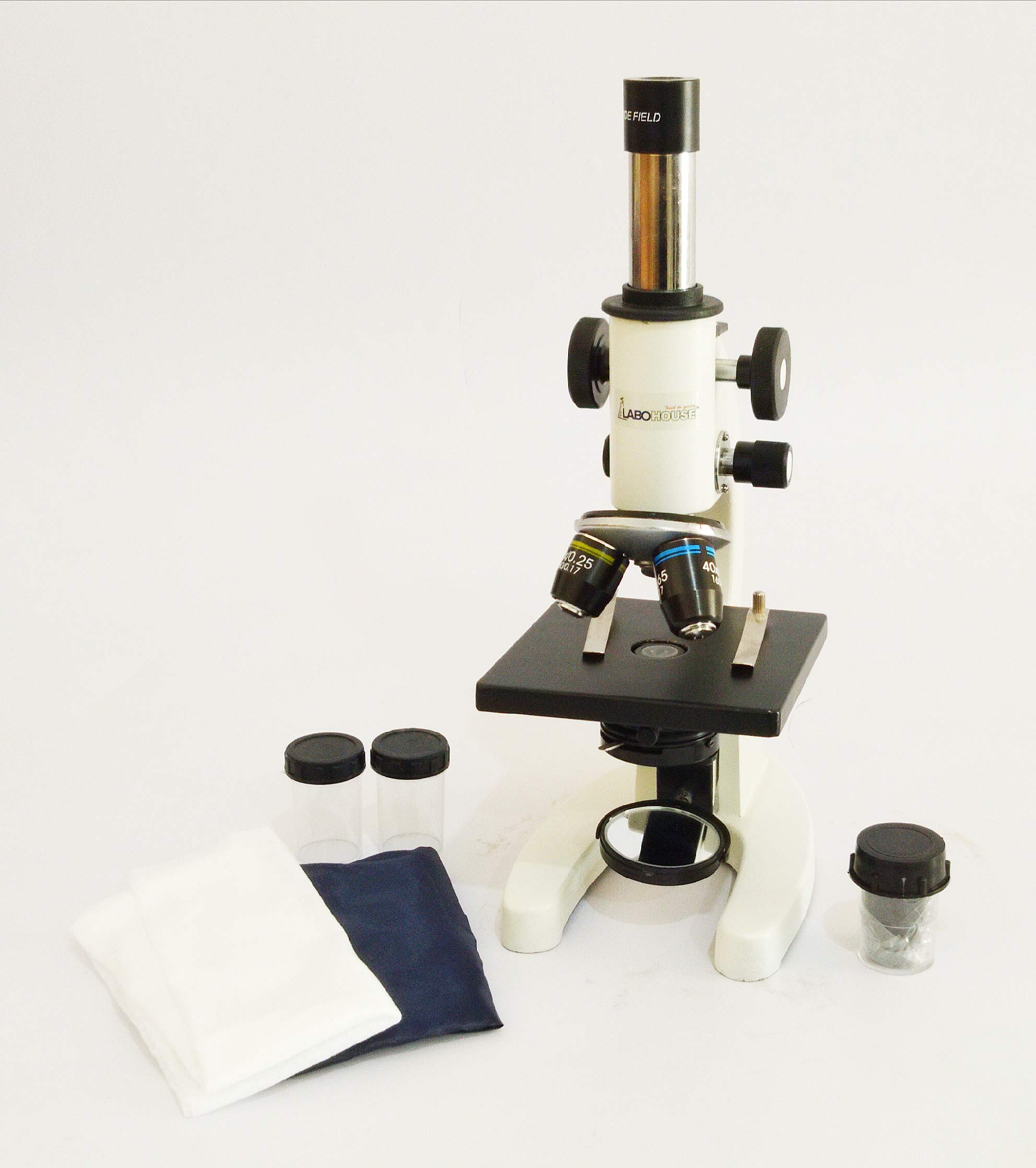 LABOHOUSE Junior Medical Microscope with Movable Condenser 5