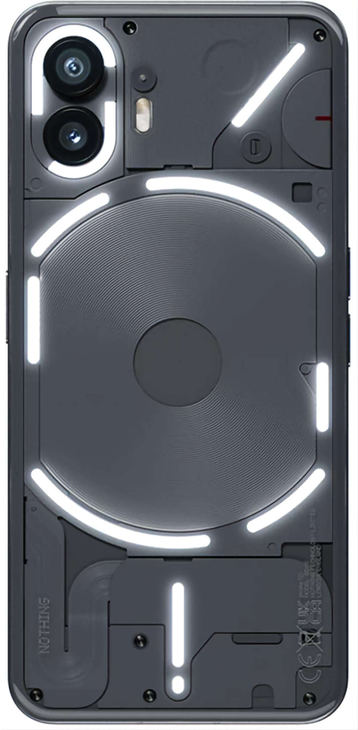 Nothing Phone (2) 5G (Grey, 12GB RAM, 256GB Storage) | 6.7" LTPO OLED AMOLED Display | 50 MP(OIS) + 50MP | 32MP Front Cam| Qualcomm Snapdragon 8+Gen 1 | 4700 mAh Battery 45W Charging| 100% in 55 Mins 3