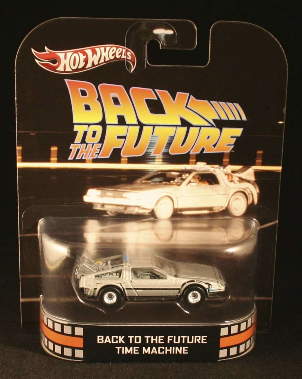 Hot Wheels Retro Back to the Future 1:55 Die Cast Car DeLorean Time Machine 1