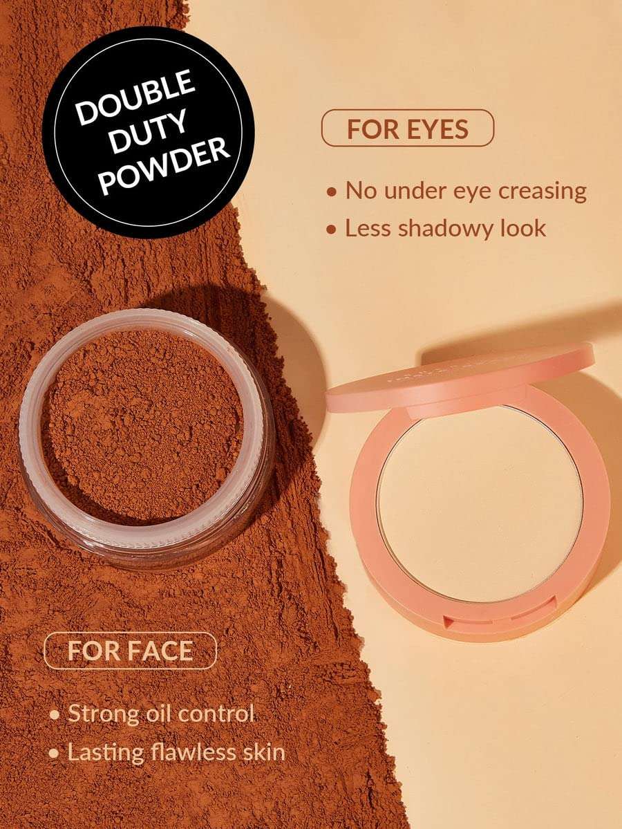 SHEGLAM Insta-Ready Face Powder Loose Under Eye Setting Powder - Cocoa Loco 3