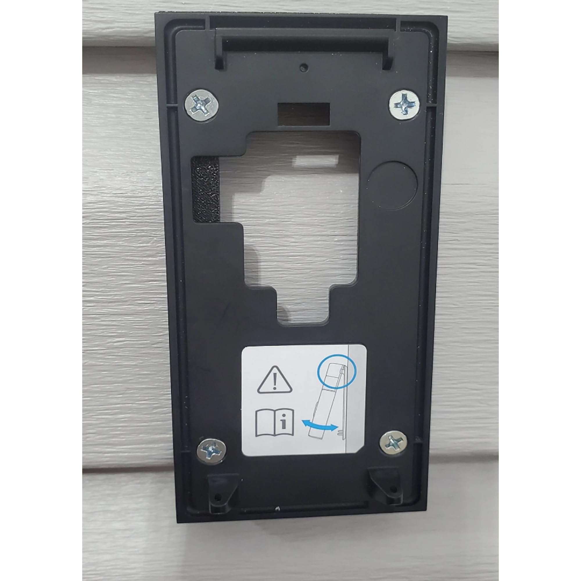 Dutch Lap 4.5 Siding Mounting Bracket Wedge Compatible with Ring Battery Doorbell (Newest Model) & Ring 2nd Gen 3D. Printed UV Resistant 3