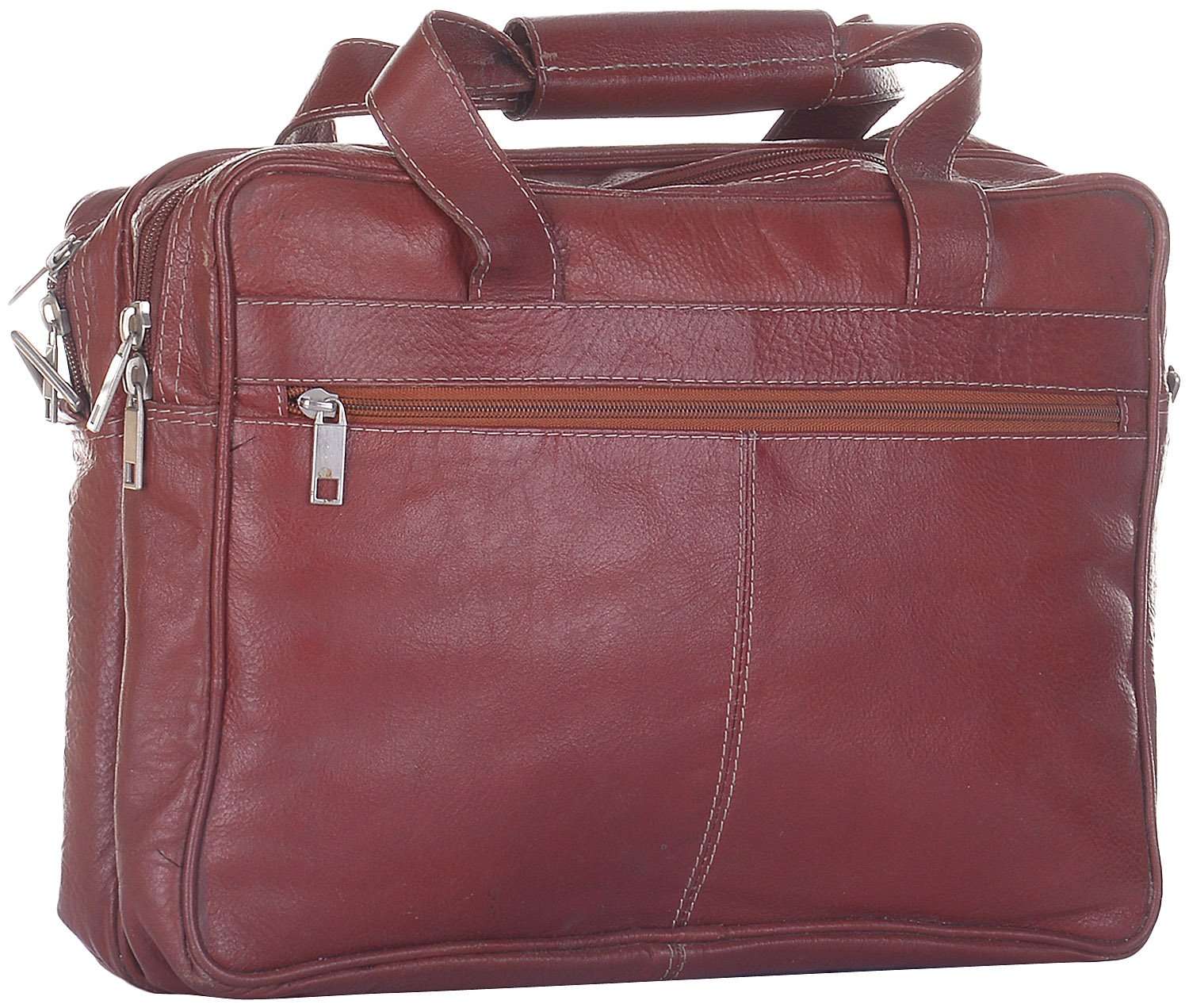 Leatherman Leather Tan Laptop Bag 3