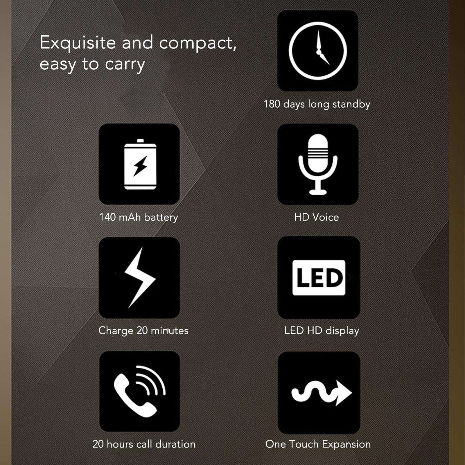 Retractable Earpiece, Retractable Headset Clip On Bluetooth Earphone with LED Battery Display, Single in Ear Headphone for Sports Business Trucker Driver (Gradient Yellow) 3