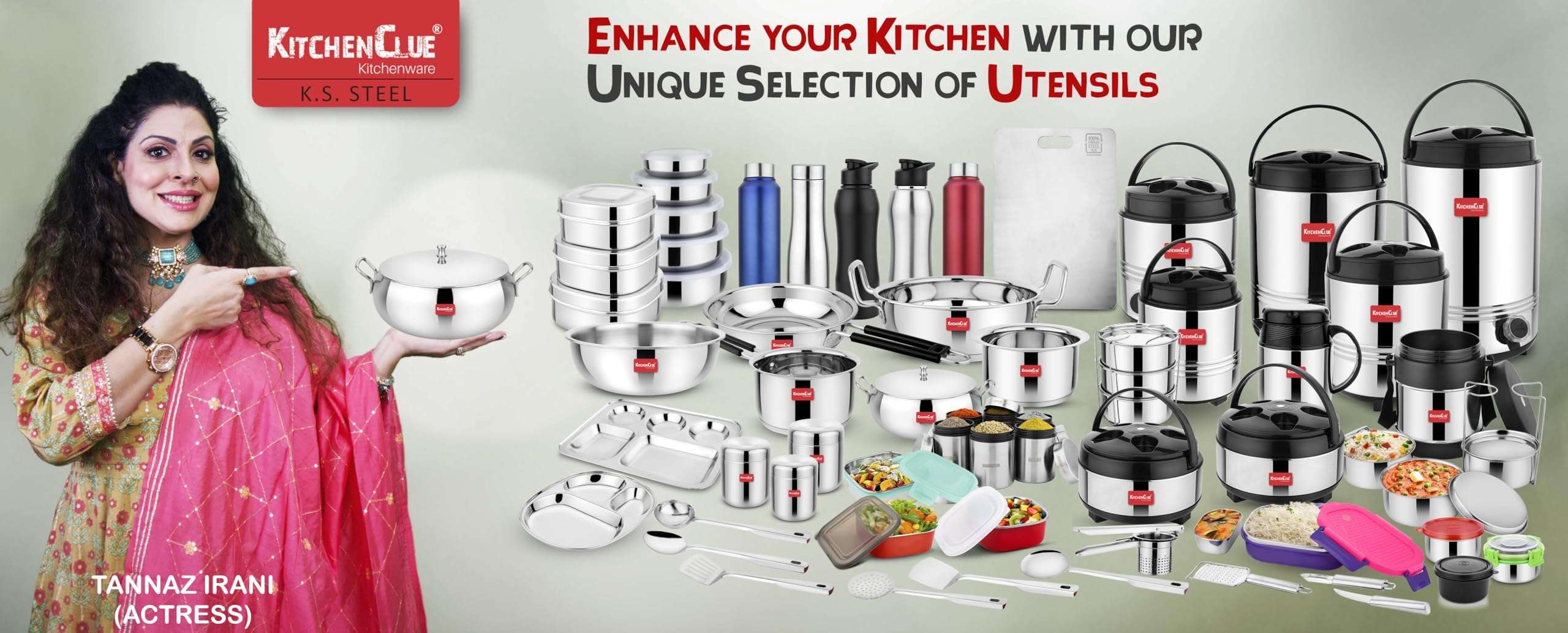 KITCHEN CLUE Stainless Steel Thermos/Water Container With Tap (10 Liter) Cool Drinking Water Dispenser For Office Home KitchenI PU Insulated Water Jug I Easy to Carry Handle I Easy to Clean & Maintain 3