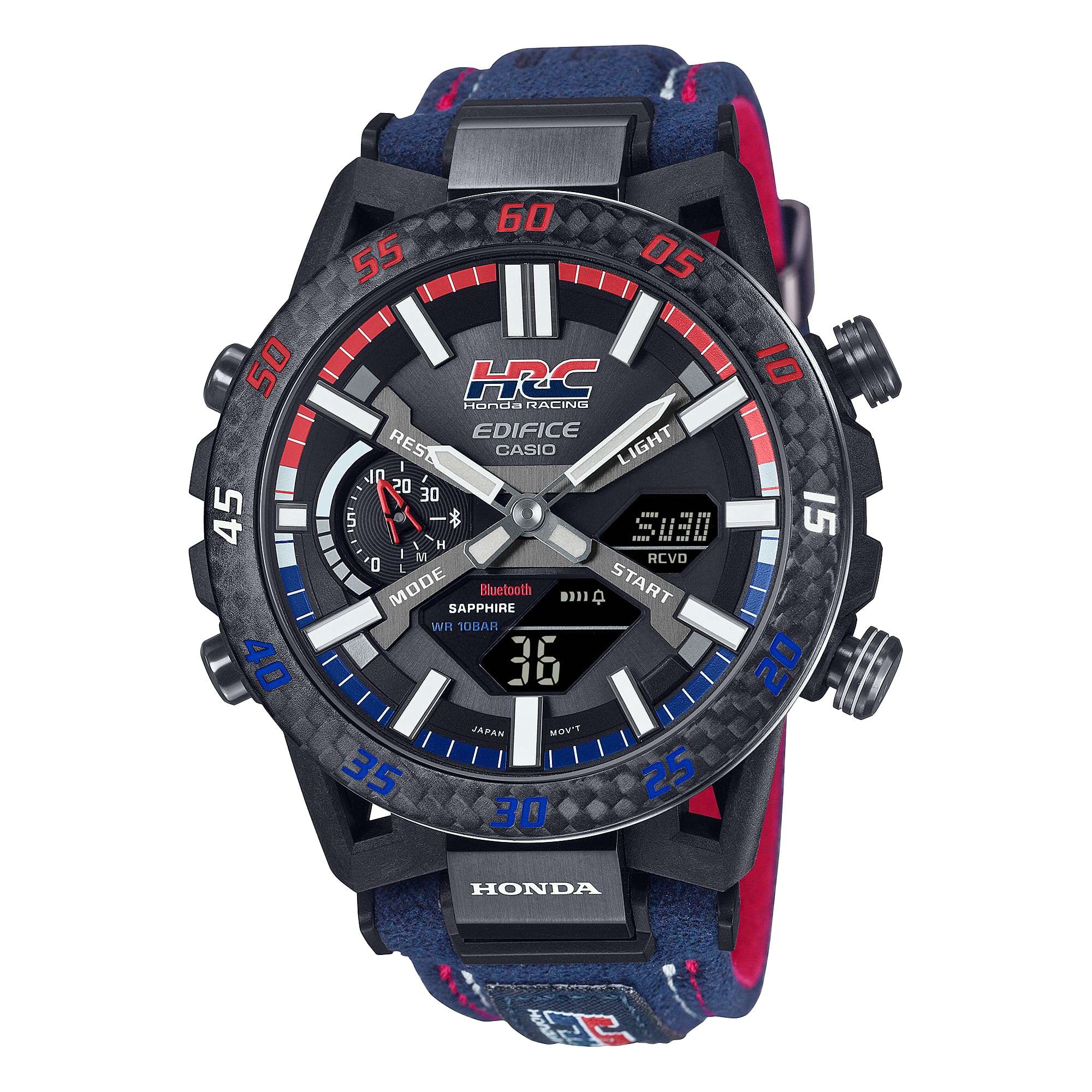 Casio Edifice Honda Racing Limited Edition Watch ECB-2000HR-1A 2