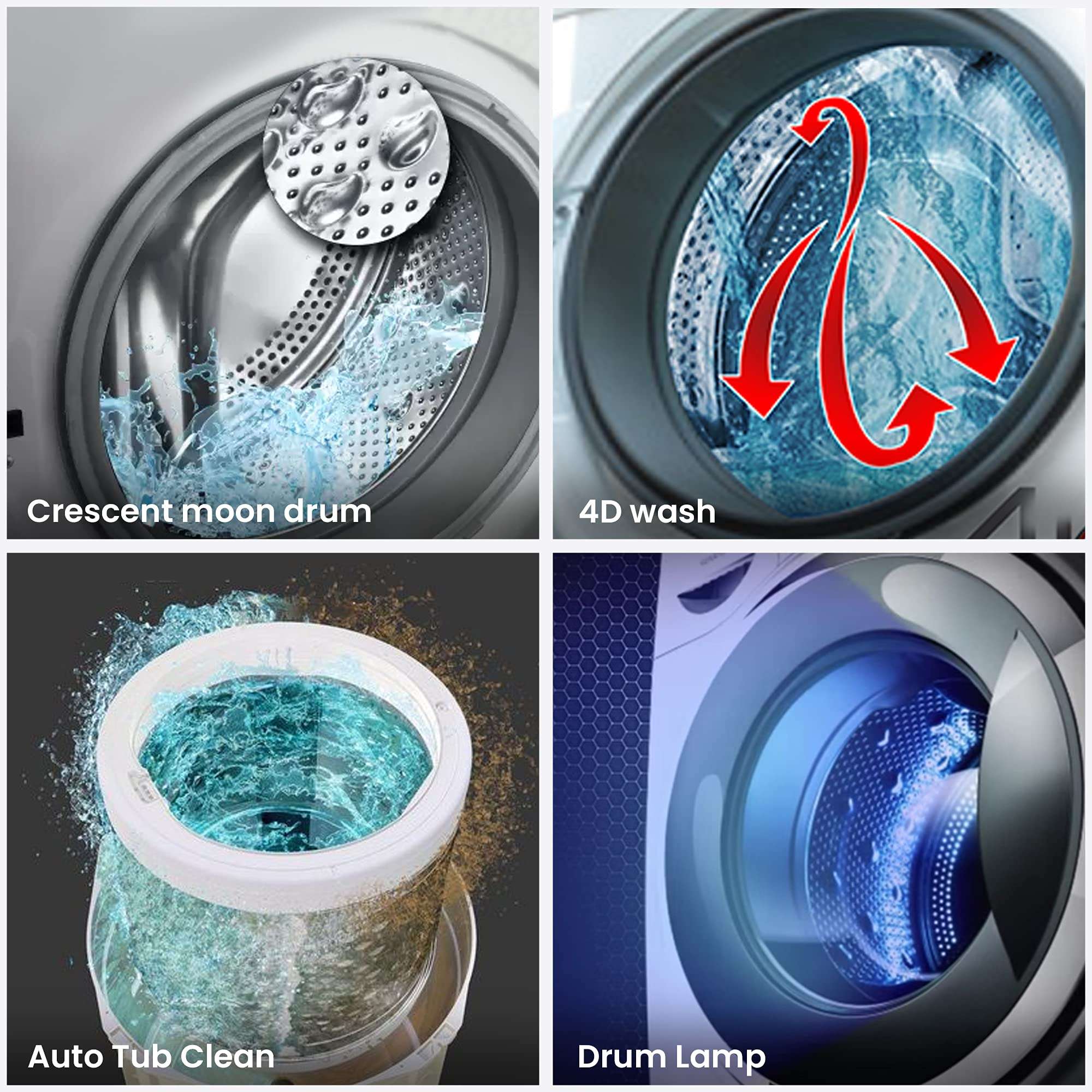 IFB 8.5 kg 5 Star Fully-Automatic Front Loading Washing Machine (EXECUTIVE PLUS VX ID, White, In-Built Heater, 4D Wash technology) 3