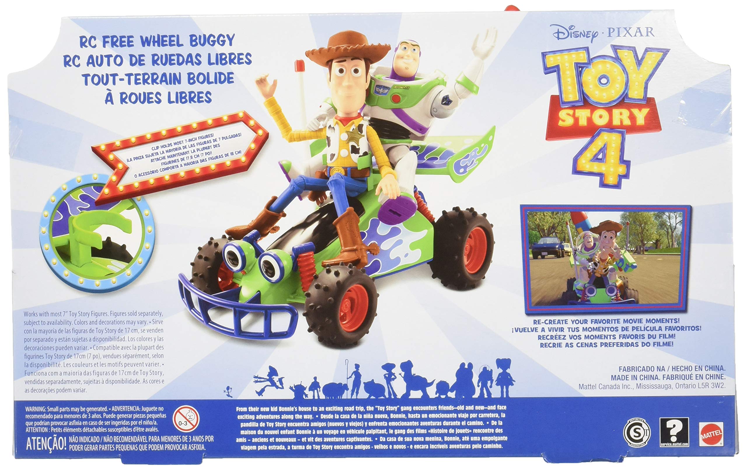 Toy Story Disney Pixar RC Free Wheel Buggy Car 2