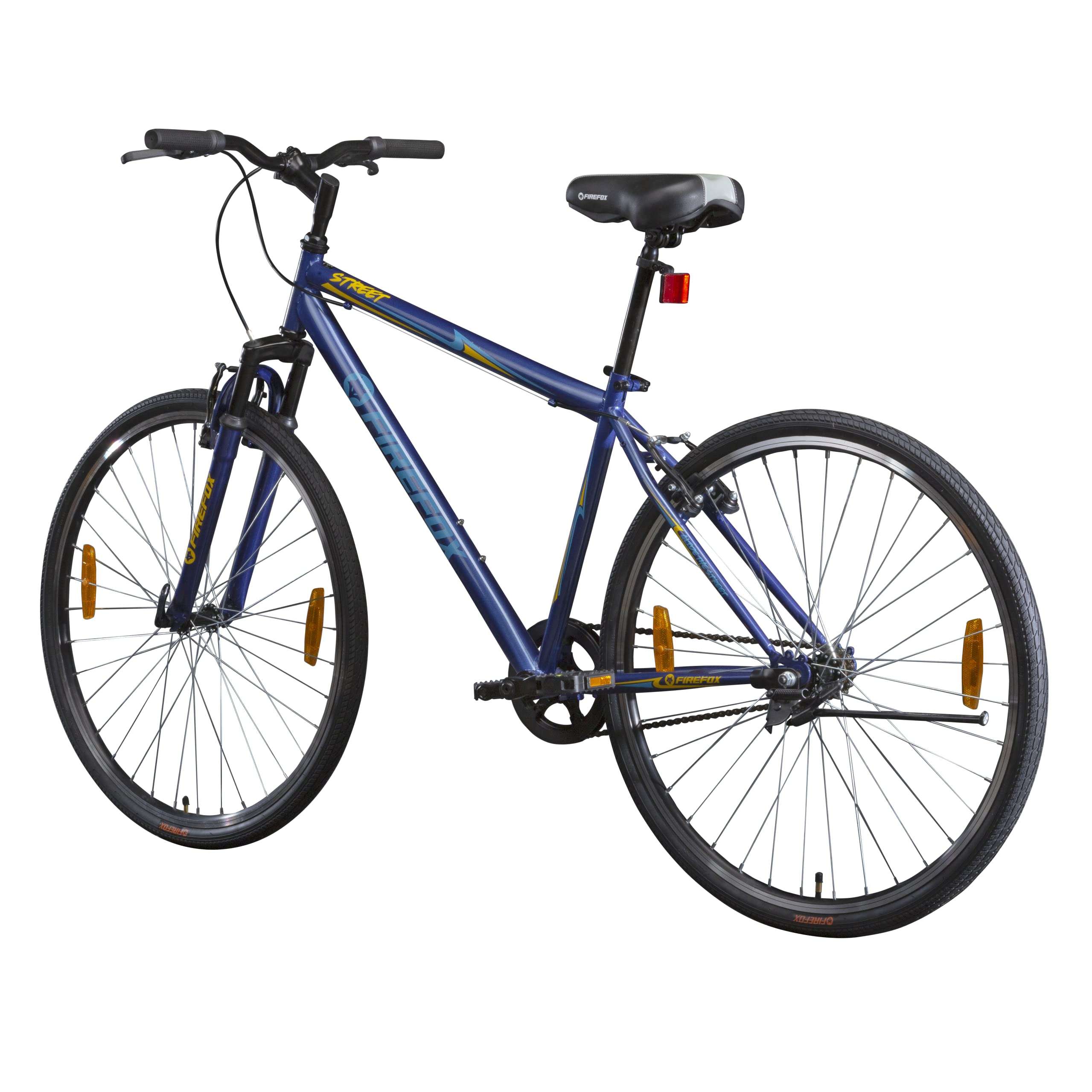 Firefox Bikes Street Single Speed Hybrid City Cycle ( Dark Blue) I Frame size: 18 inch | Ideal for Unisex - Adults 3