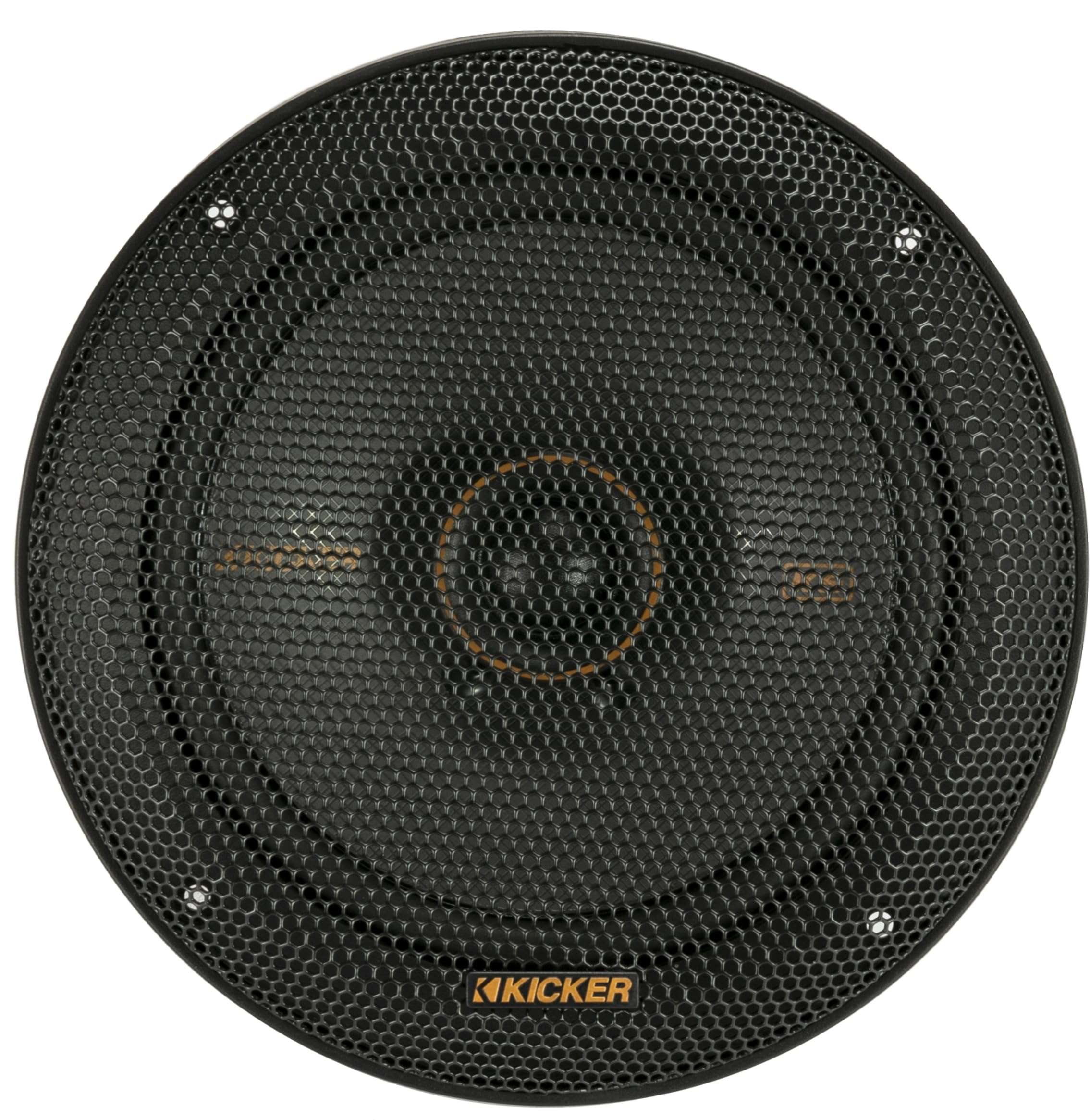 KICKER 51KSC6504 KS-Series 6.5" Coaxial Speakers with .75" tweeters, 4-Ohm, Pair 2
