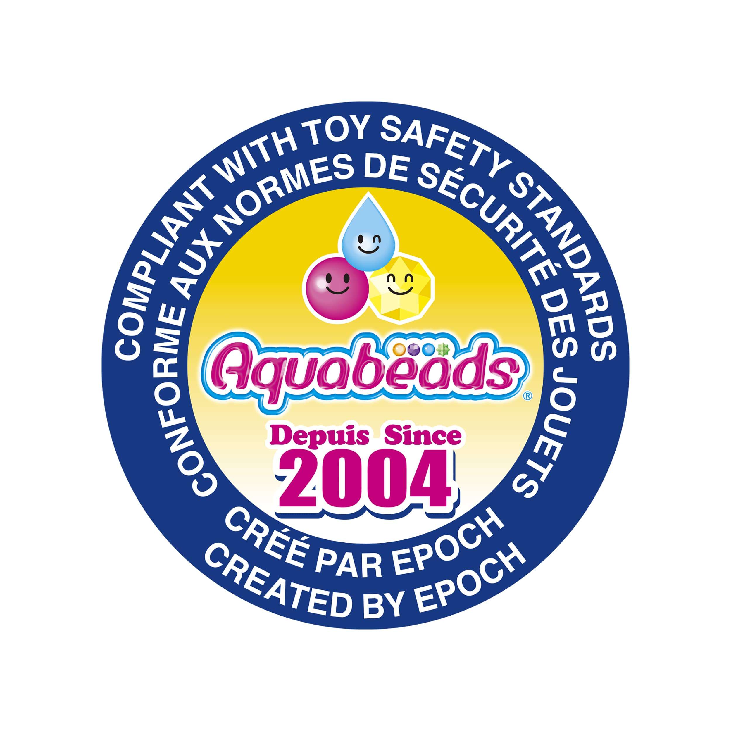 Aquabeads Mega Bead Set - Arts & Crafts Bead Refill Kit for Children Ages 4+ - Includes Over 2,400 Beads and Shooting Star Storage Case 2