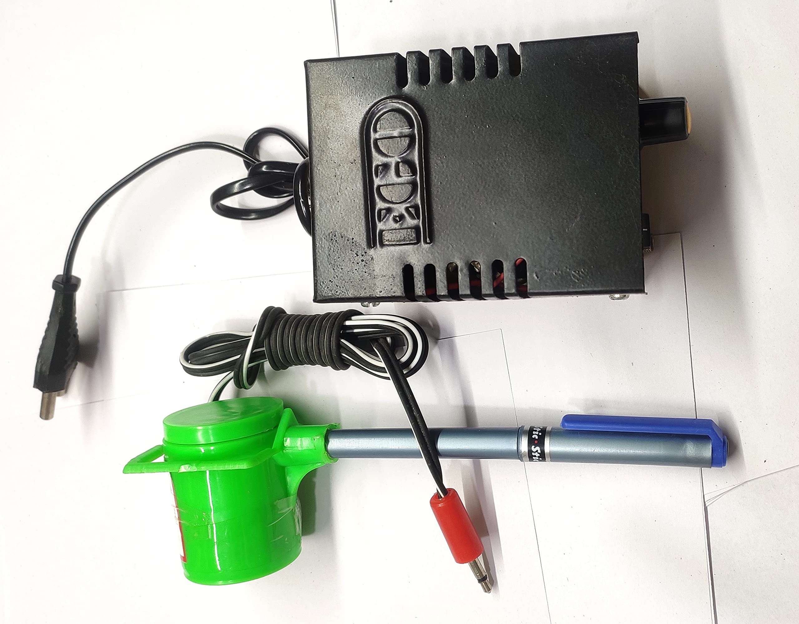 OMX, 1 PC, Adda Embroidery Tracing Machine Pen For Embroidery And Tracing Paper Making Design Pinning Machine - Khaka Pinning Machine / Adda Tracing Machine with Different Vibrating Modes, Colour May Differ But Function Will Be Same 5