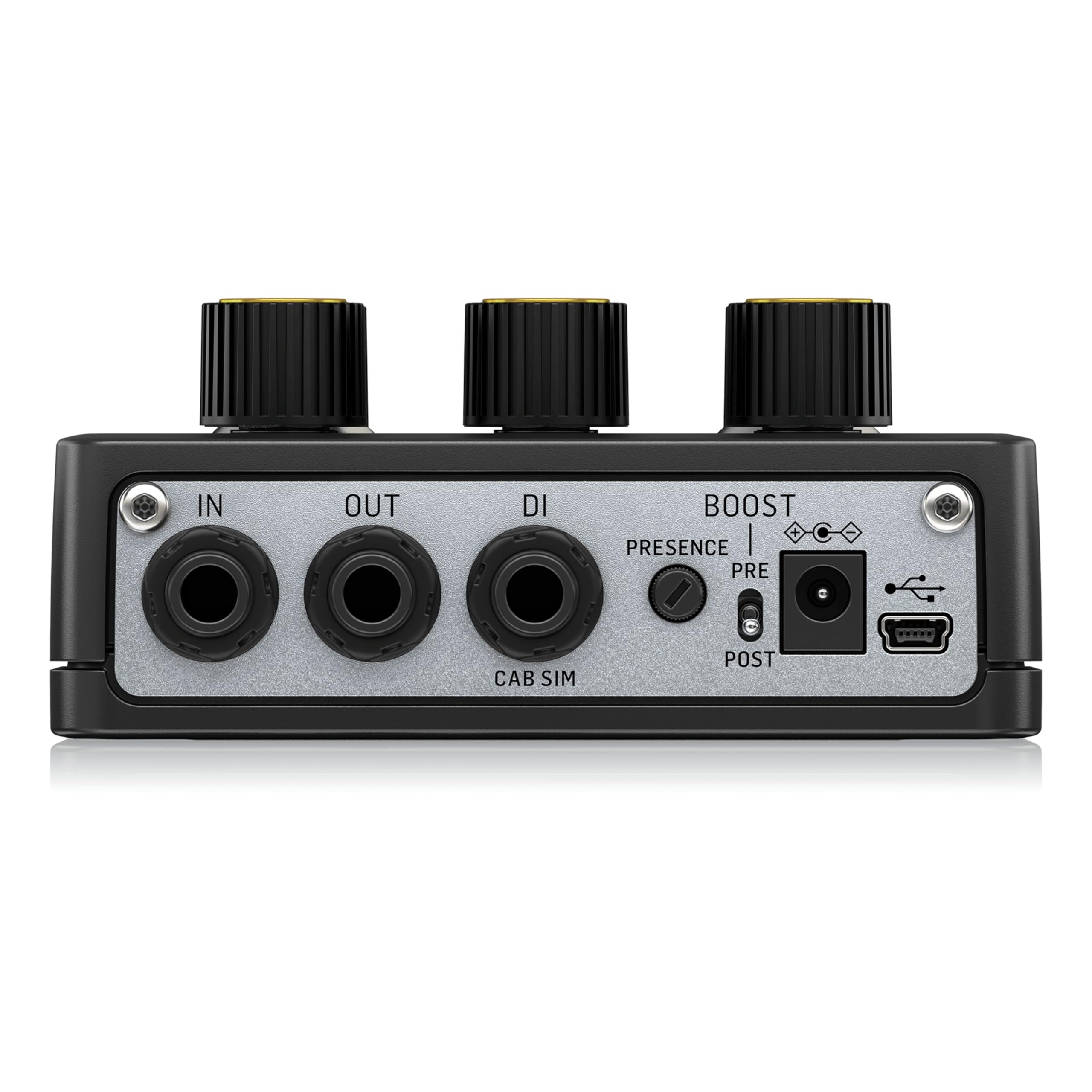 TC Electronic JIMS 800 PREAMP Guitar Pedal | Twin-Channel Guitar Preamp with Independent Channel Controls, Pre/Post Boost & Dedicated Outputs for DI and Headphones 5