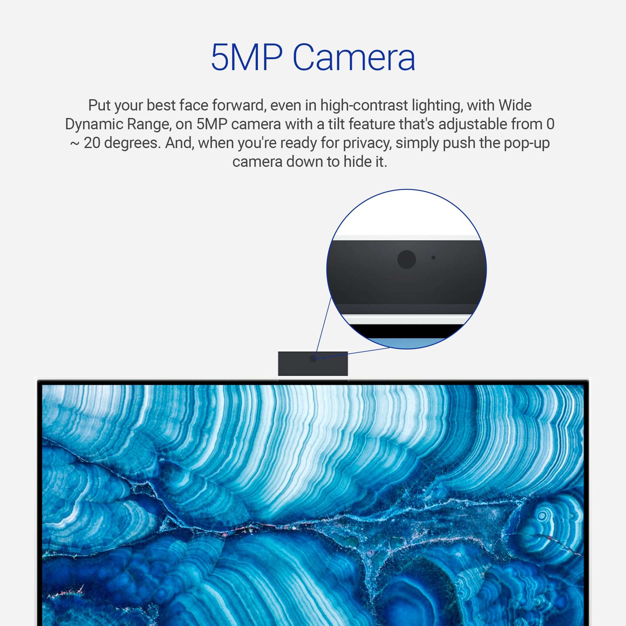 Dell AIO Inspiron 5430, i7-1355U, 16 GB, 512GB SSD, 23.8" FHD AG InfinityEdge Narrow Border IPS Infinity NT Display, Intel® Graphics, Win 11 + Office H&S 2024, Pearl White Cover+Molded 5