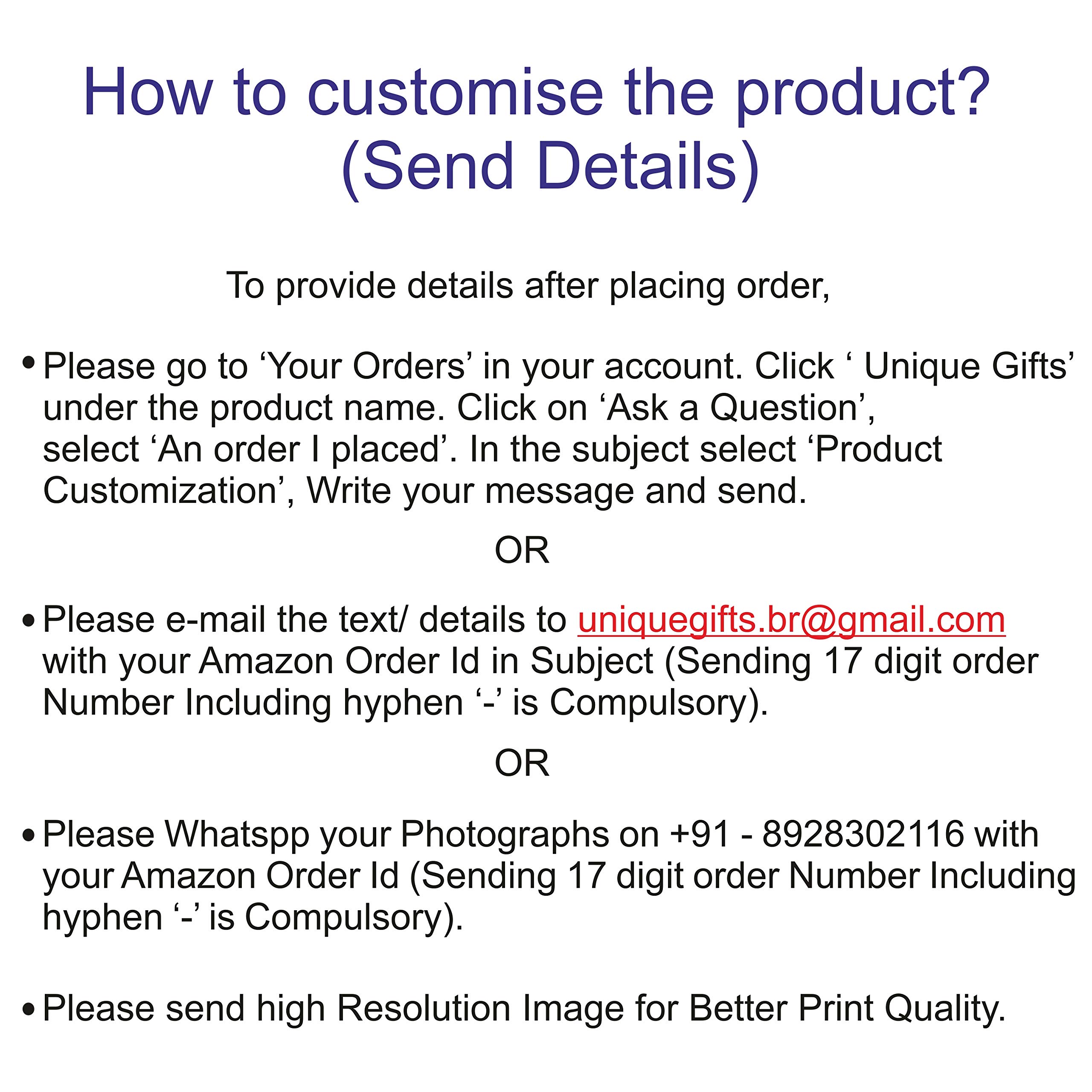 UNIQUE GIFTS Personalised Mouse Pad | Multicolour (Rectangle Shape) 6