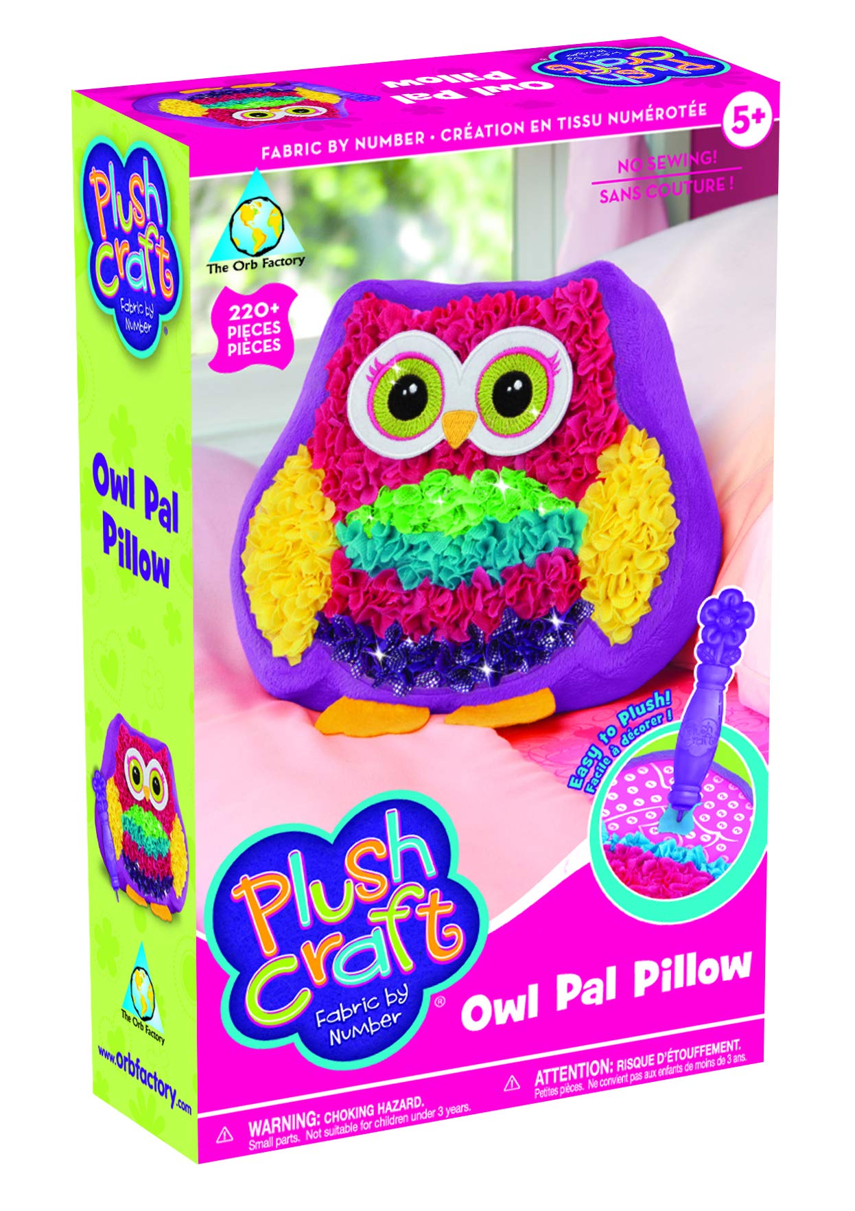 Plushcraft Owl Pal Pillow - Craft Kit 1